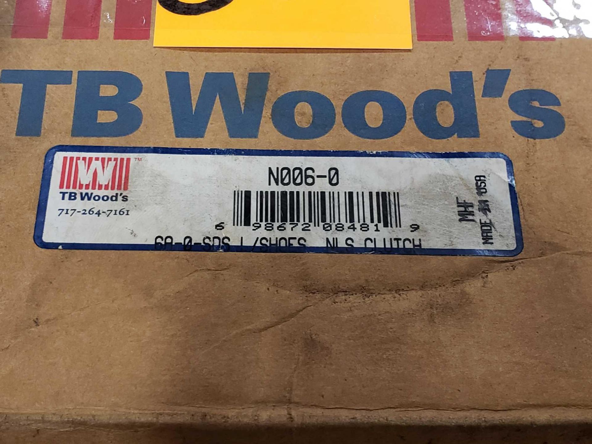 TB woods clutch shoes model N006-0. New in box. - Image 2 of 2