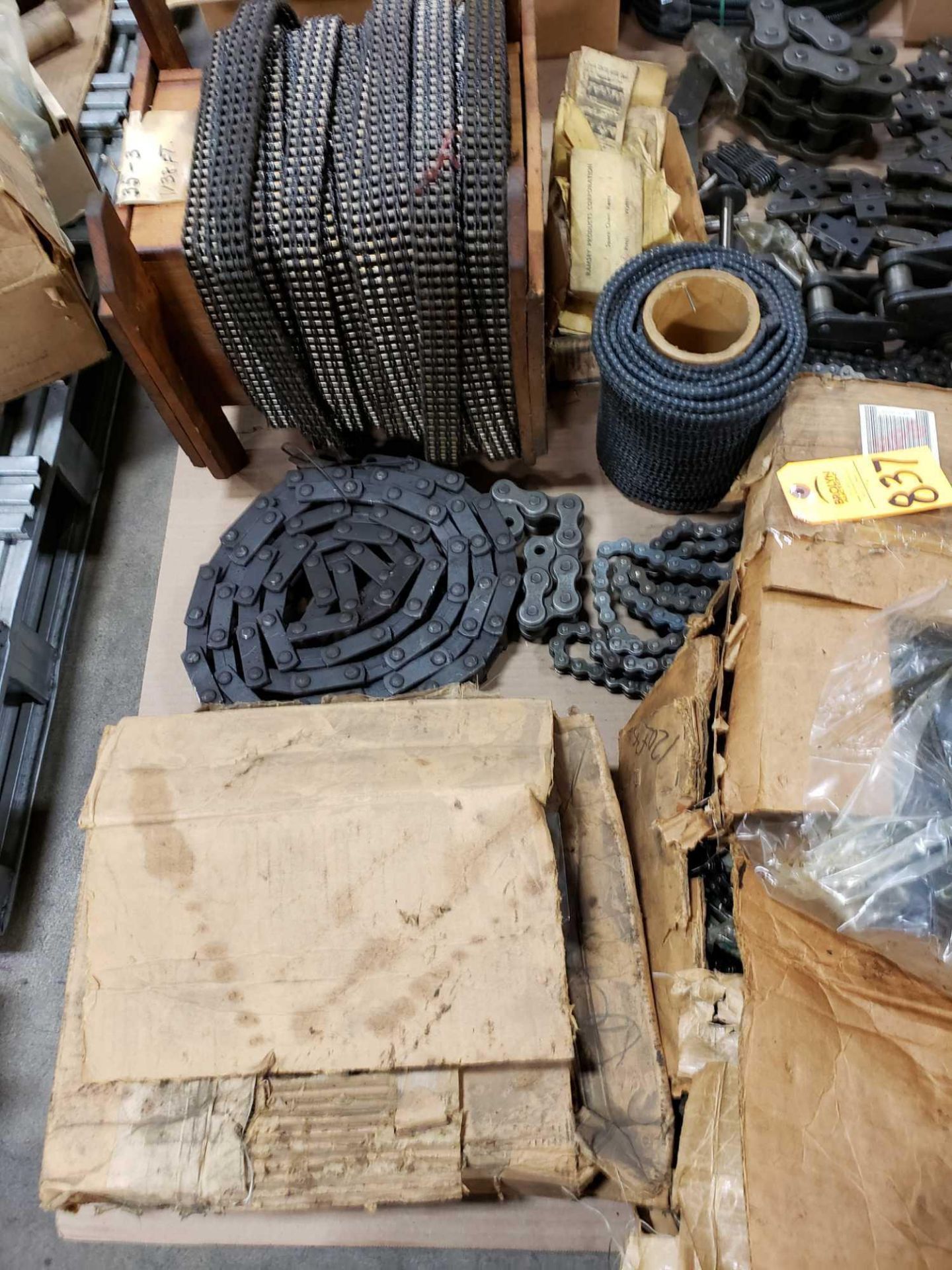 Pallet of assorted chain. Most appear new. - Image 3 of 4
