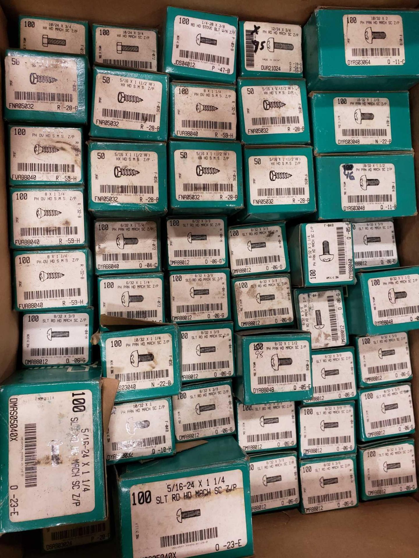 Qty 46 - boxes of assorted new hardware as pictured. - Image 2 of 2