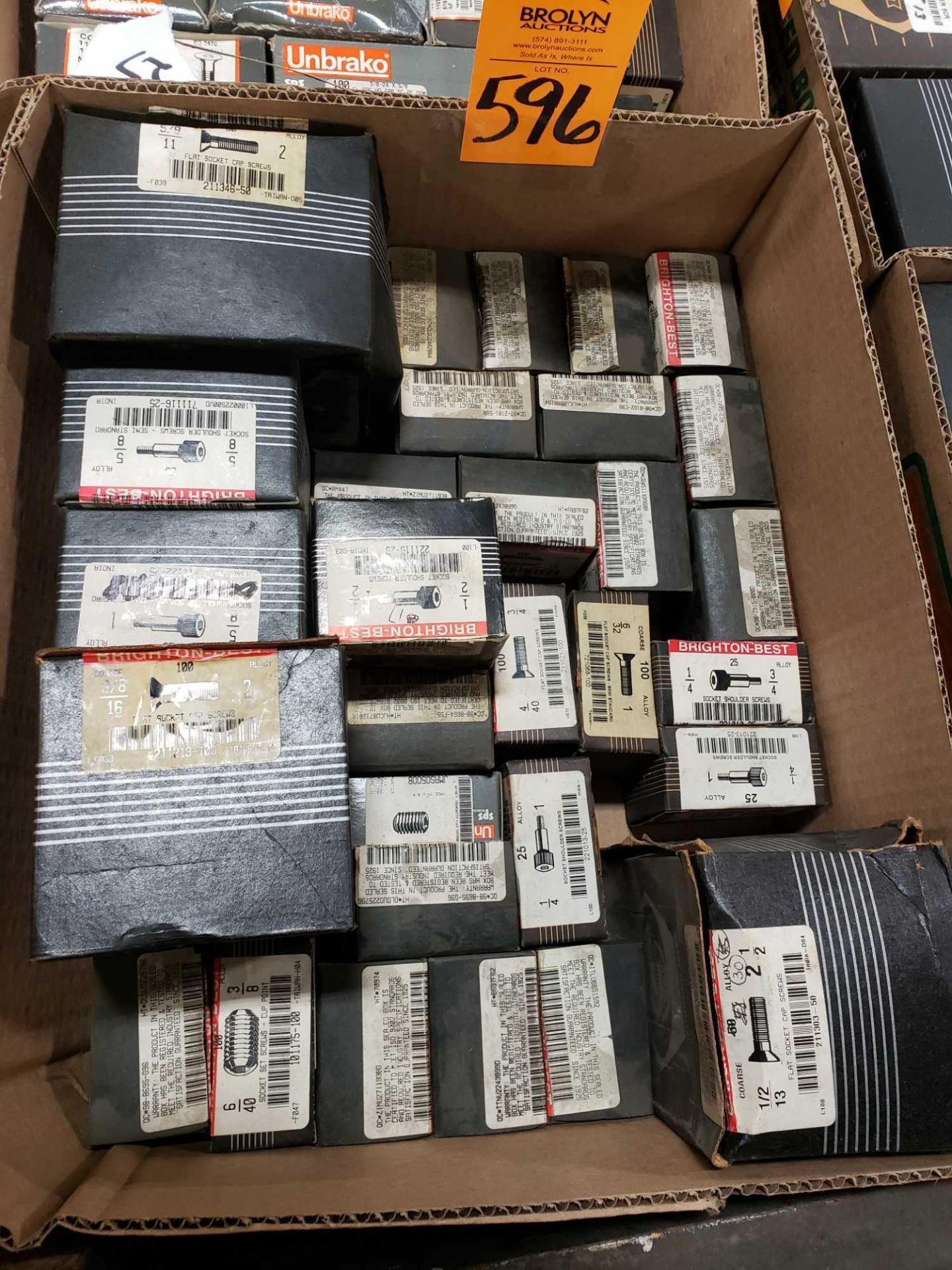 Qty 30 - boxes of assorted new hardware as pictured.