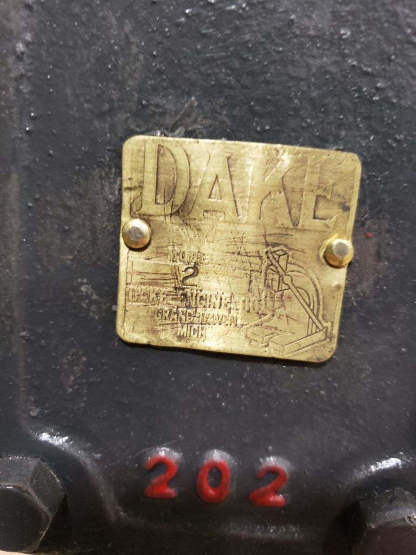 Dake Model 2 arbor press. - Image 4 of 7