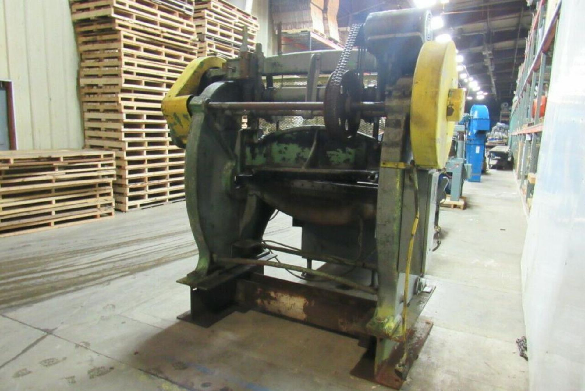 48" x 1/8" Morgan Rushworth automatic power feed cut to length line shear. - Image 10 of 11