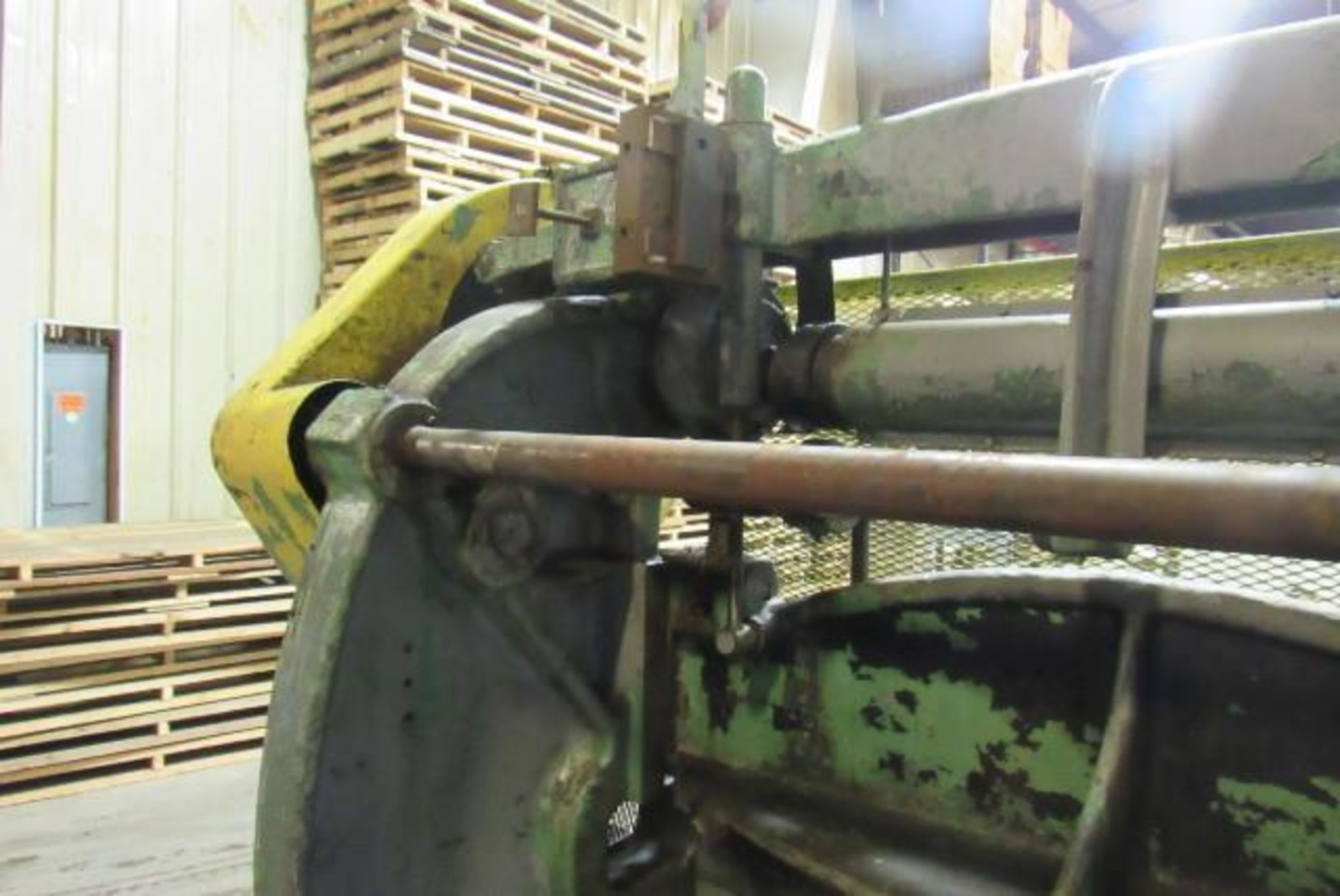 48" x 1/8" Morgan Rushworth automatic power feed cut to length line shear. - Image 4 of 11