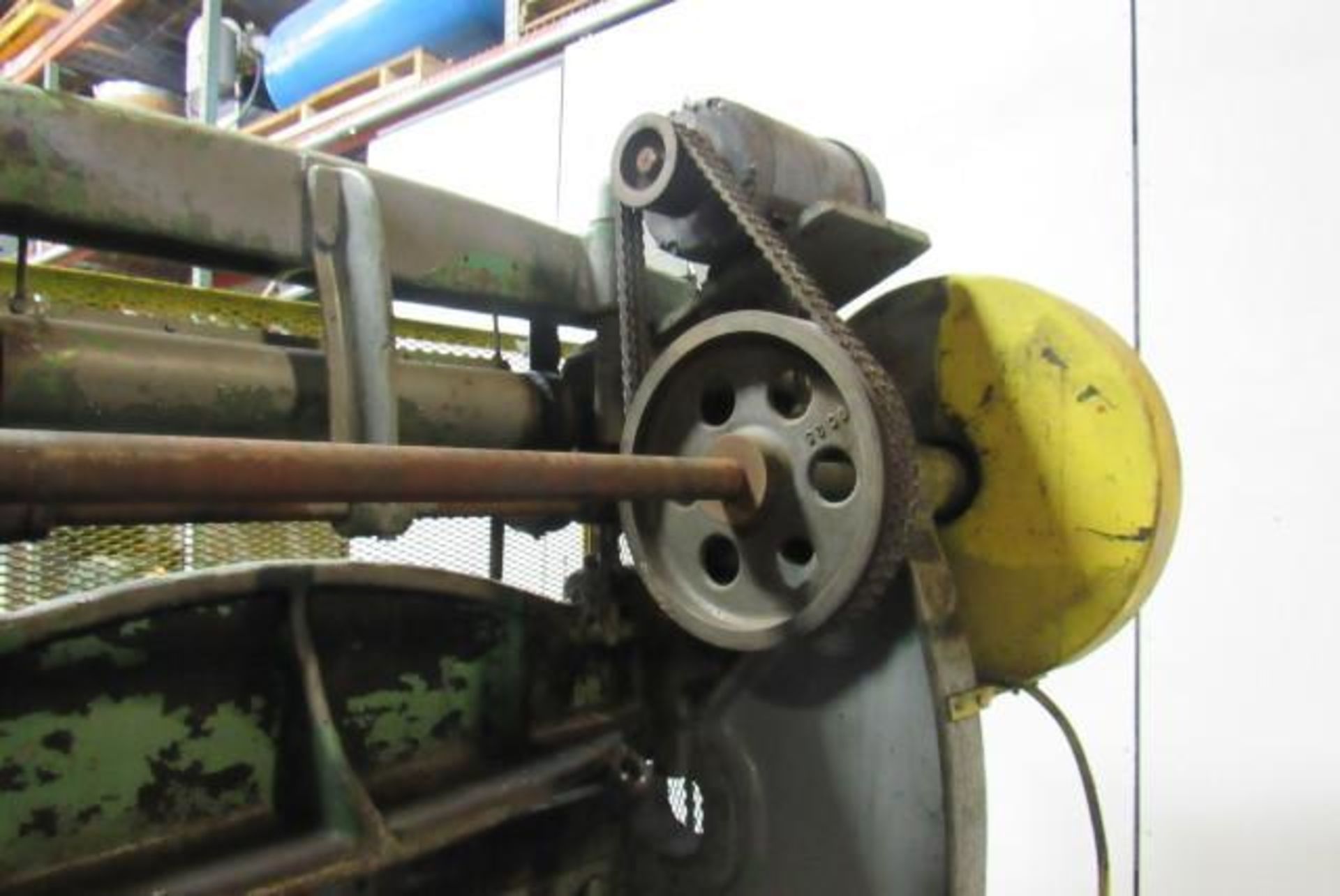 48" x 1/8" Morgan Rushworth automatic power feed cut to length line shear. - Image 3 of 11