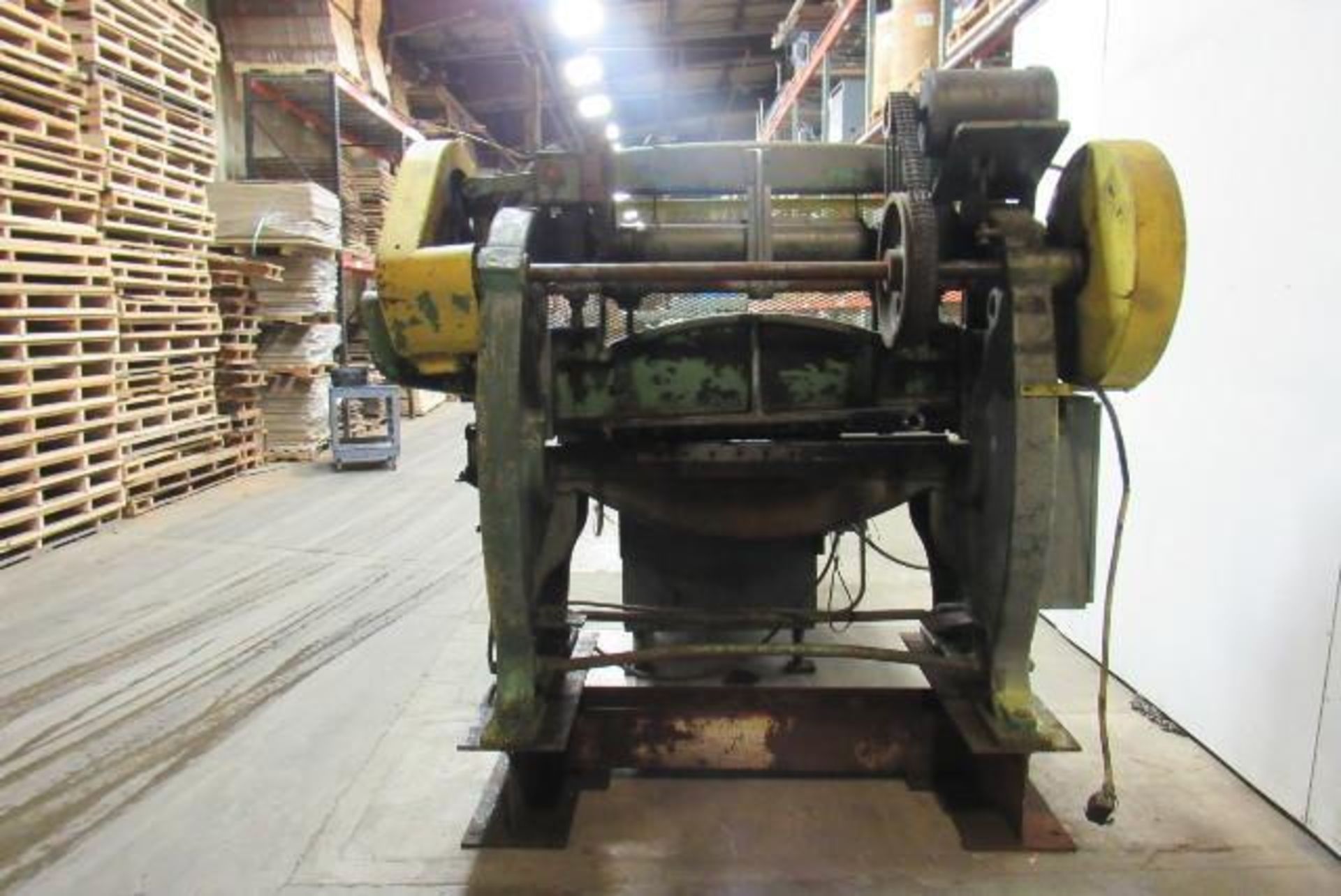 48" x 1/8" Morgan Rushworth automatic power feed cut to length line shear. - Image 11 of 11