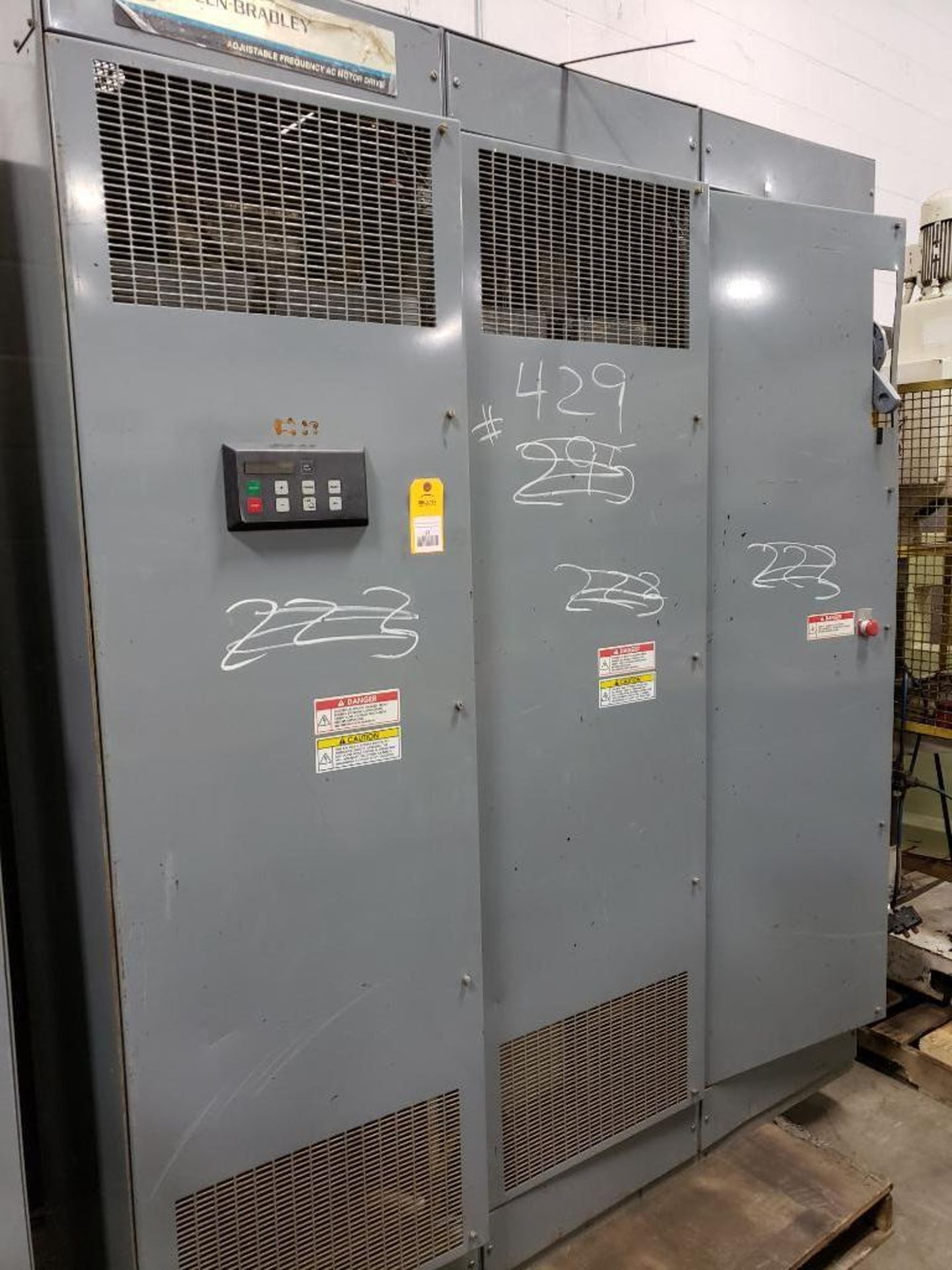 ABB type SAFUC-800F500, 800kVa variable speed drive.