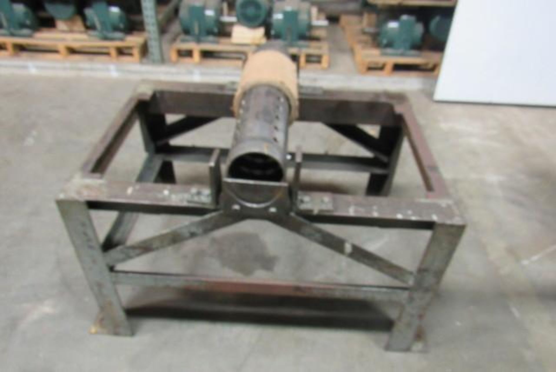 48" x 1/8" Morgan Rushworth automatic power feed cut to length line shear. - Image 7 of 11