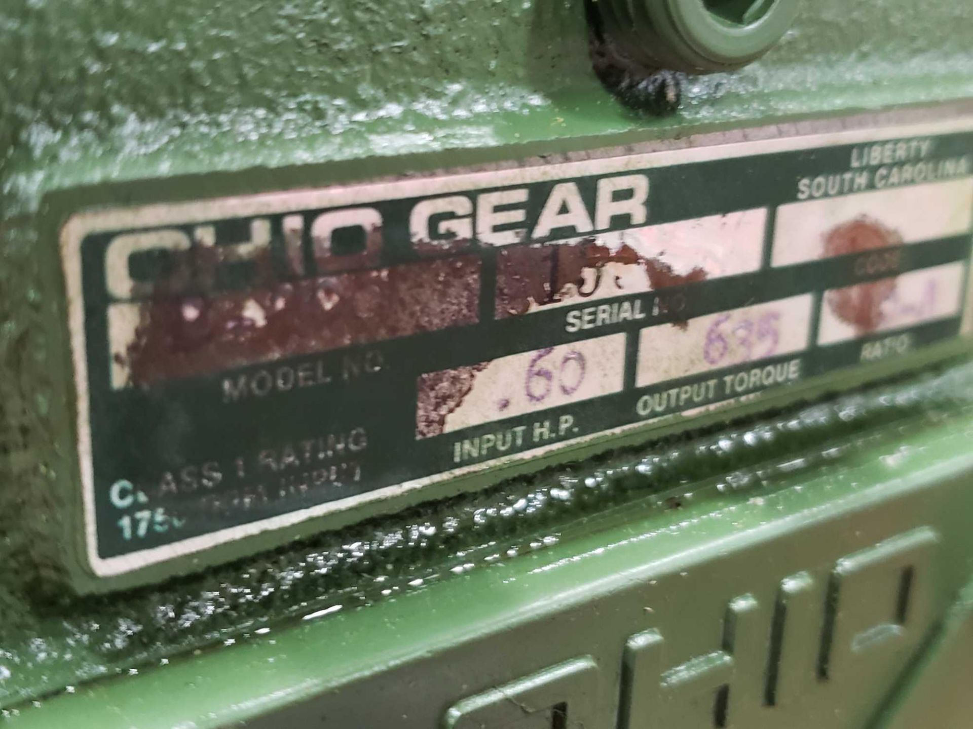 Ohio Gear box. - Image 2 of 2