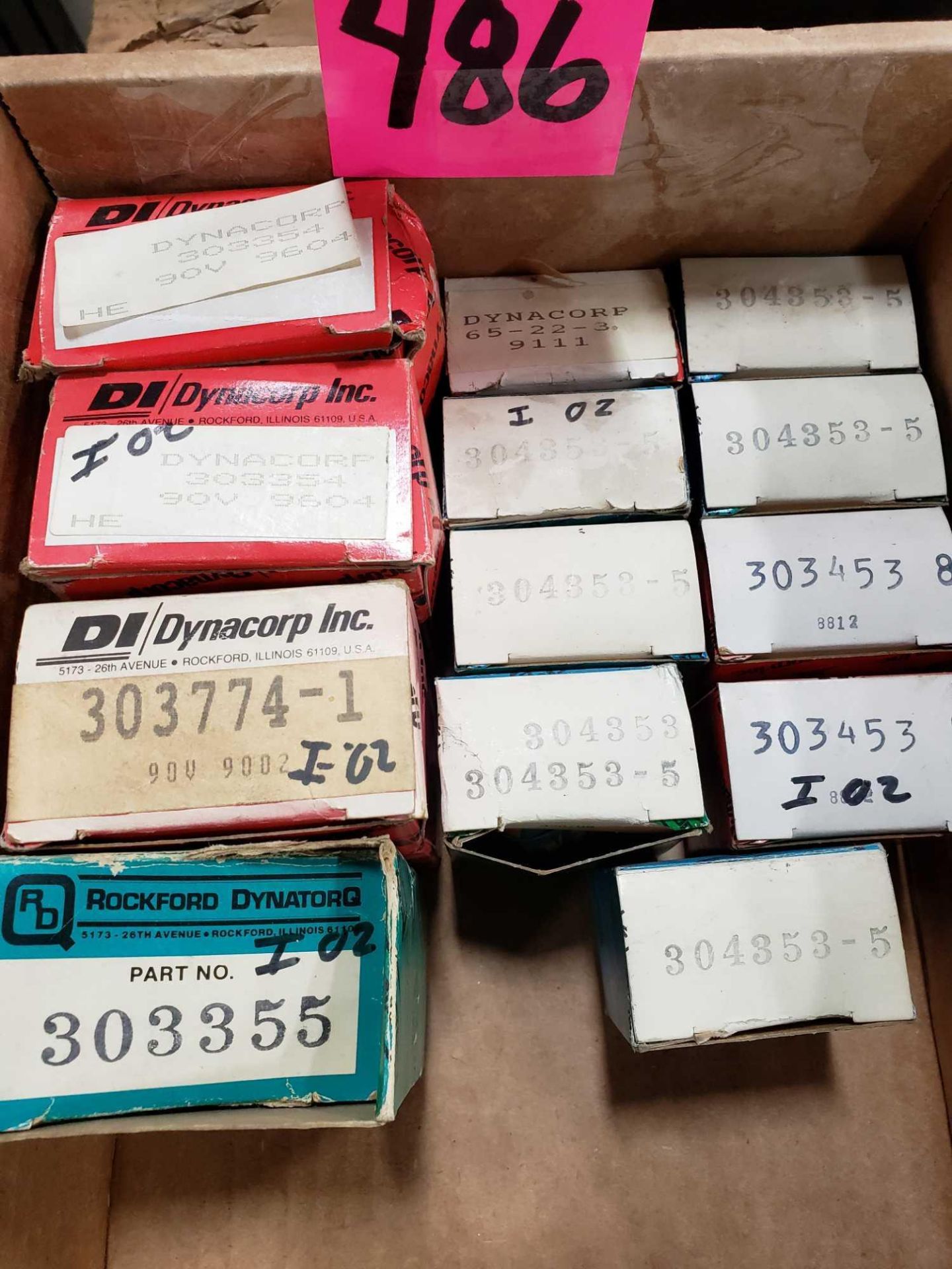 Qty 13 - Assorted Dynacorp parts. New in box. - Image 2 of 3