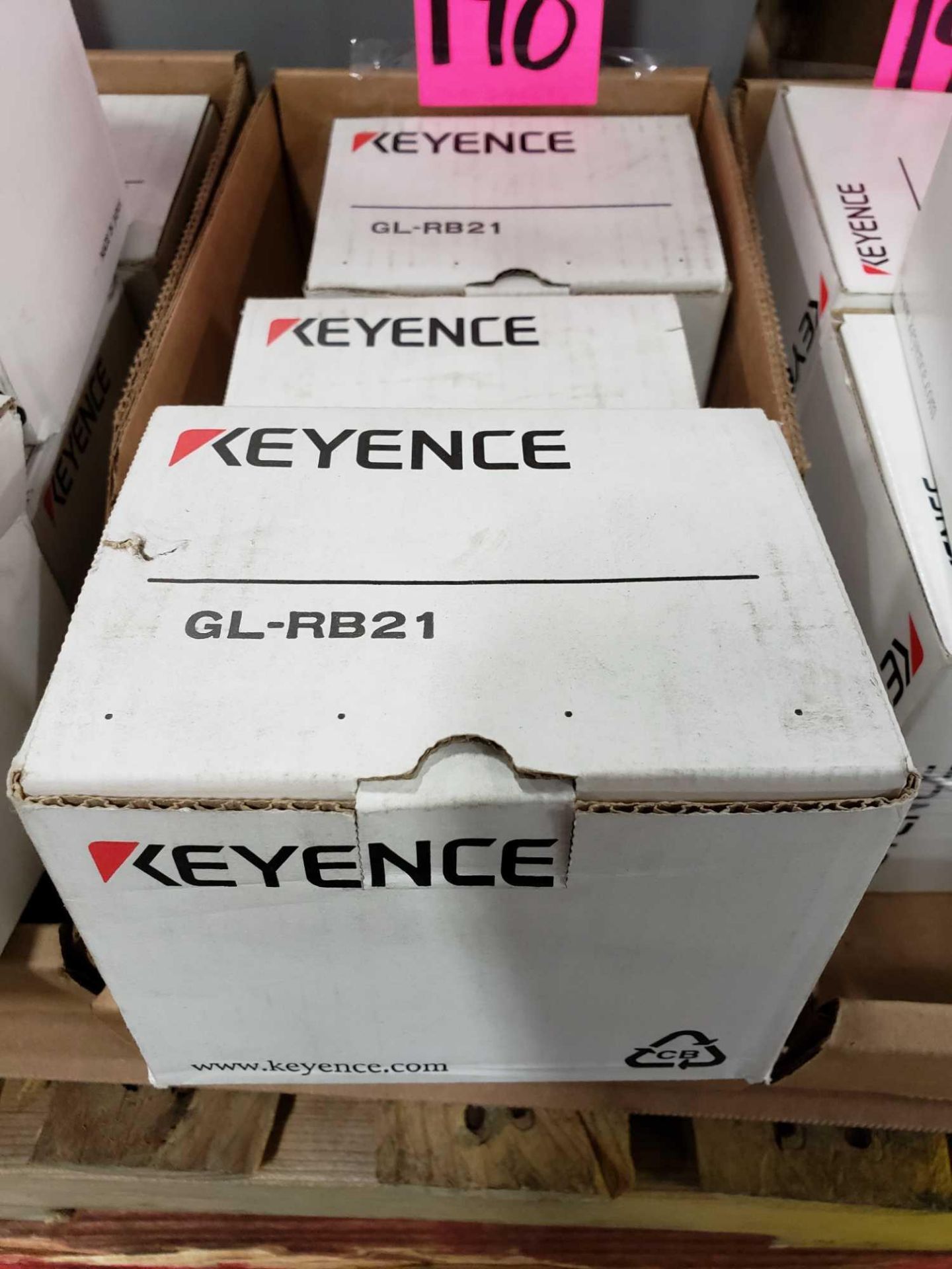 Qty 3 - Keyence mount kit model GL-RB21. New in box. - Image 2 of 2