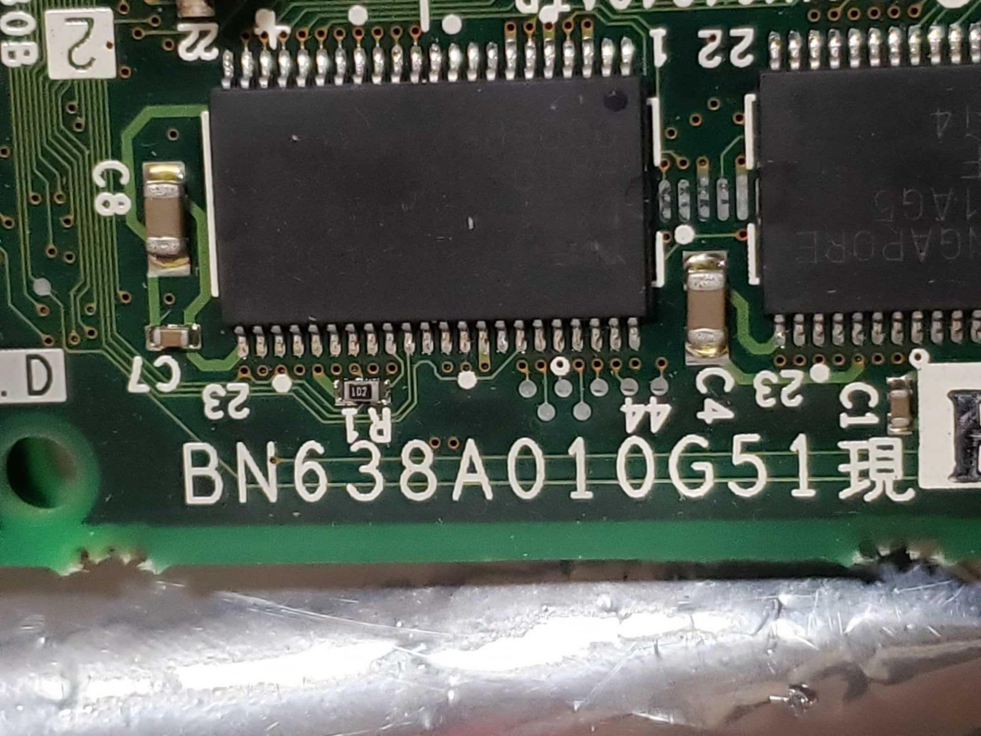 Mitsubishi TN845C113G01 control board. - Image 3 of 4