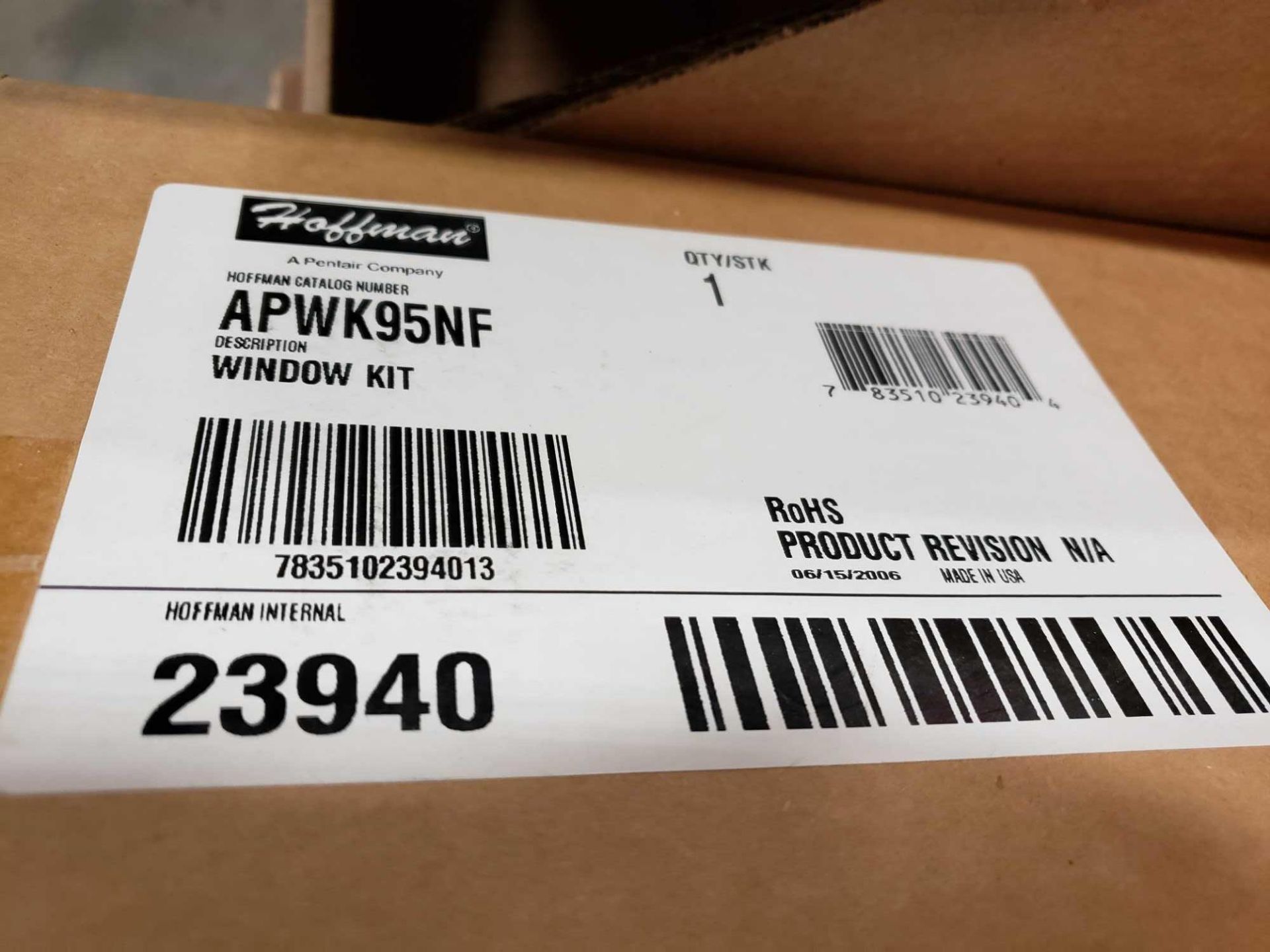 Hoffman kit model APWK95NF. New in box. - Image 2 of 2