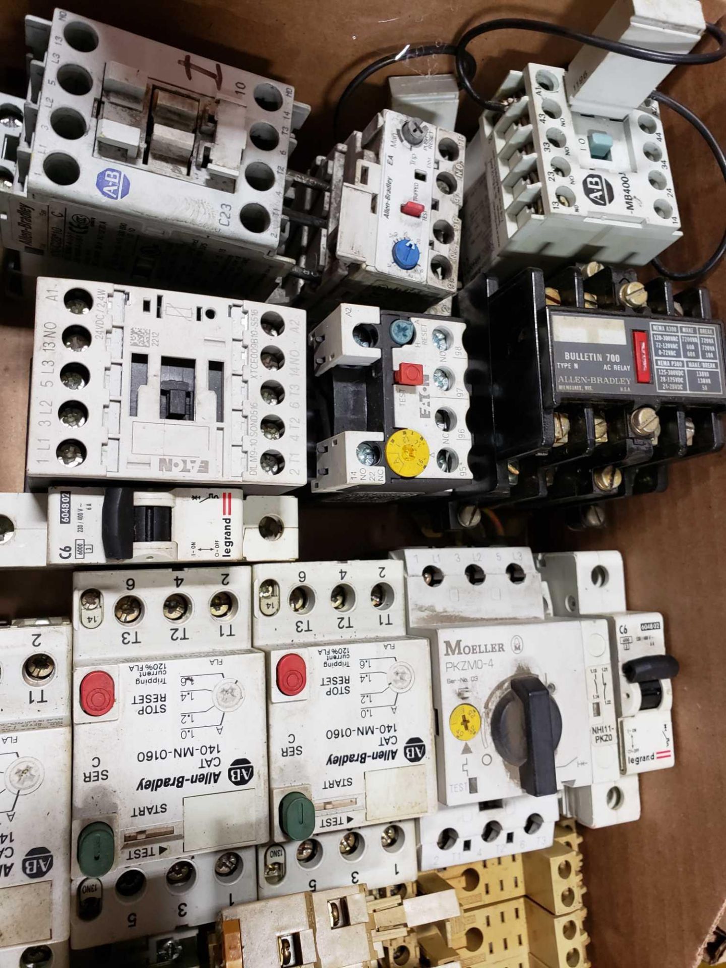 Large Qty assorted contactors, starters, electrical as pictured. - Image 3 of 3