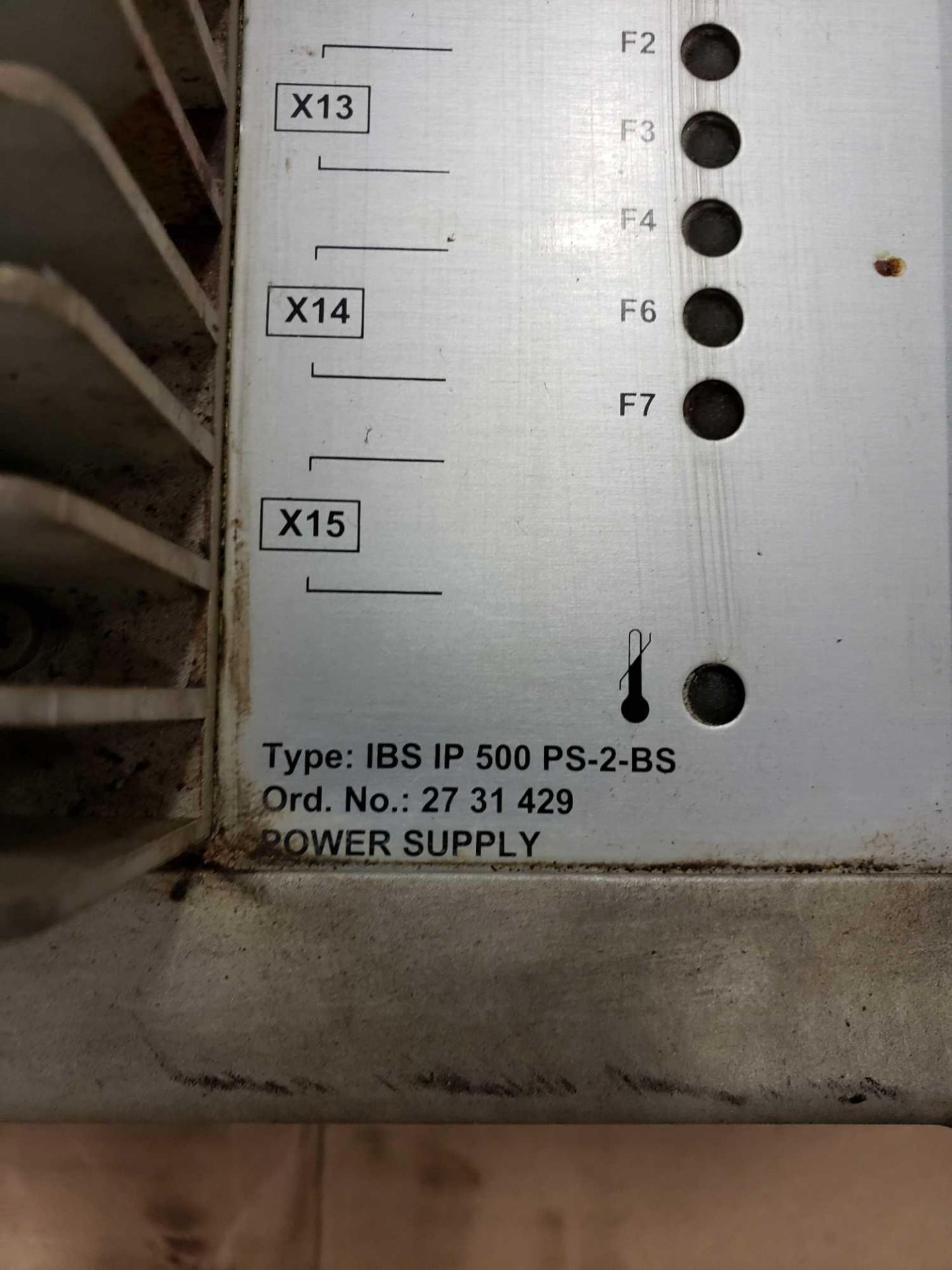 Phoenix Contact Interbus Type IBS-IP-500-PS-2-BS power supply. - Image 2 of 2