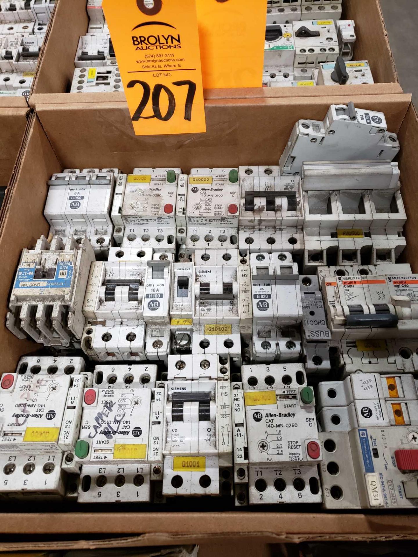 Large Qty of assorted electrical as pictured.