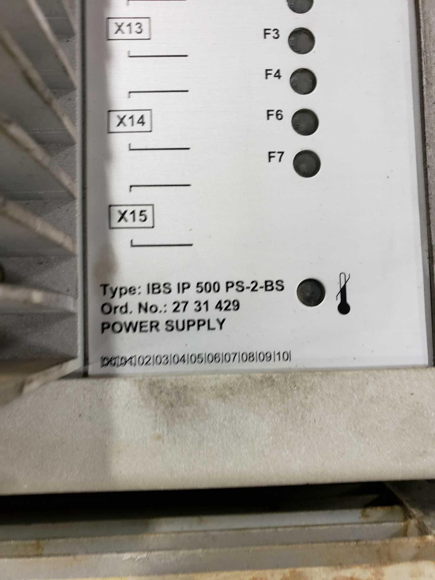 Phoenix Contact Interbus Type IBS-IP-500-PS-2-BS power supply. - Image 2 of 2