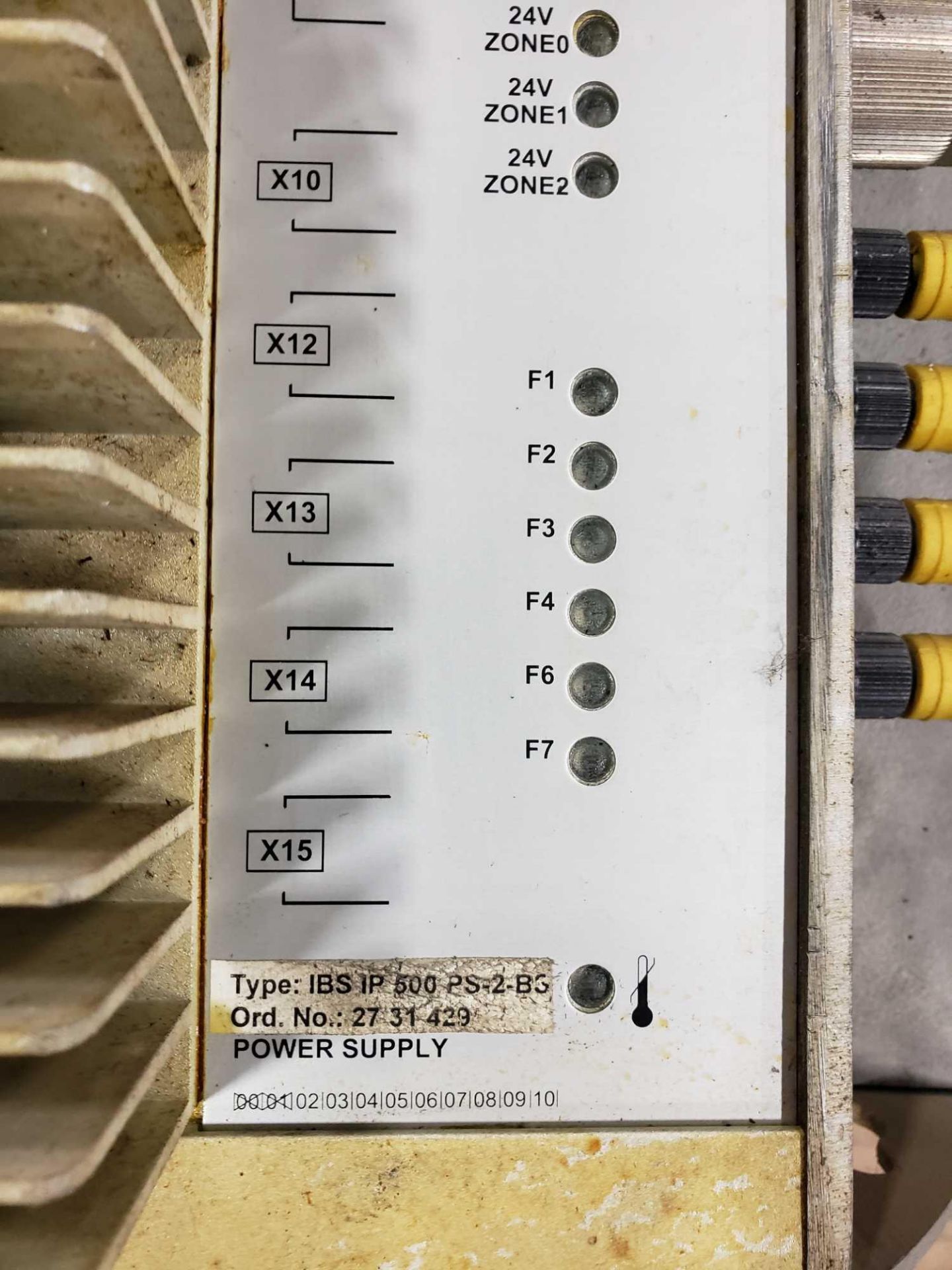 Phoenix Contact Interbus Type IBS-IP-500-PS-2-BS power supply. - Image 2 of 2