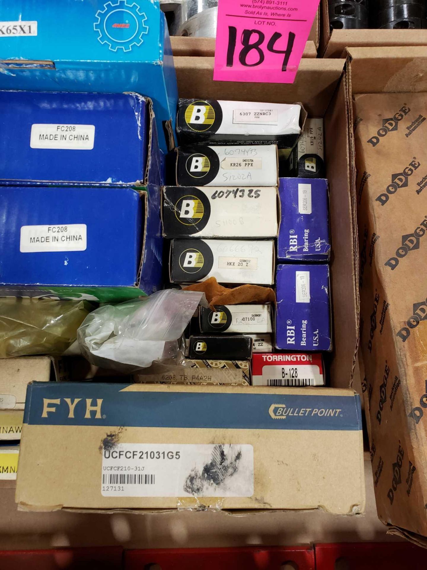 Large assortment of bearings. New in box. - Image 2 of 3