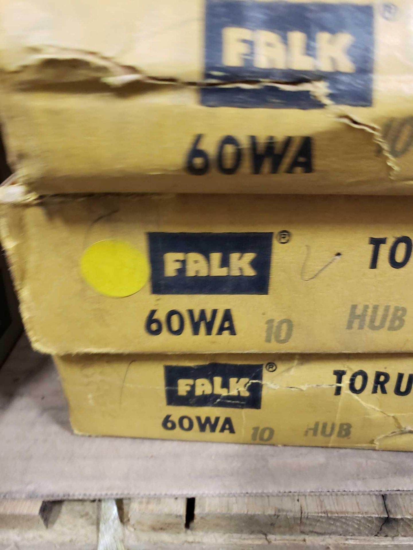 Qty 3 - Falk Torus model 60WA10 bushing type 3. New in box. - Image 2 of 2