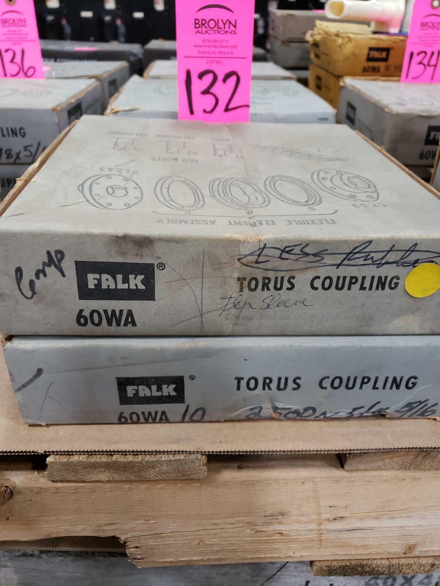 Qty 2 - Falk Torus Coupling model 60WA. New in box. - Image 2 of 2