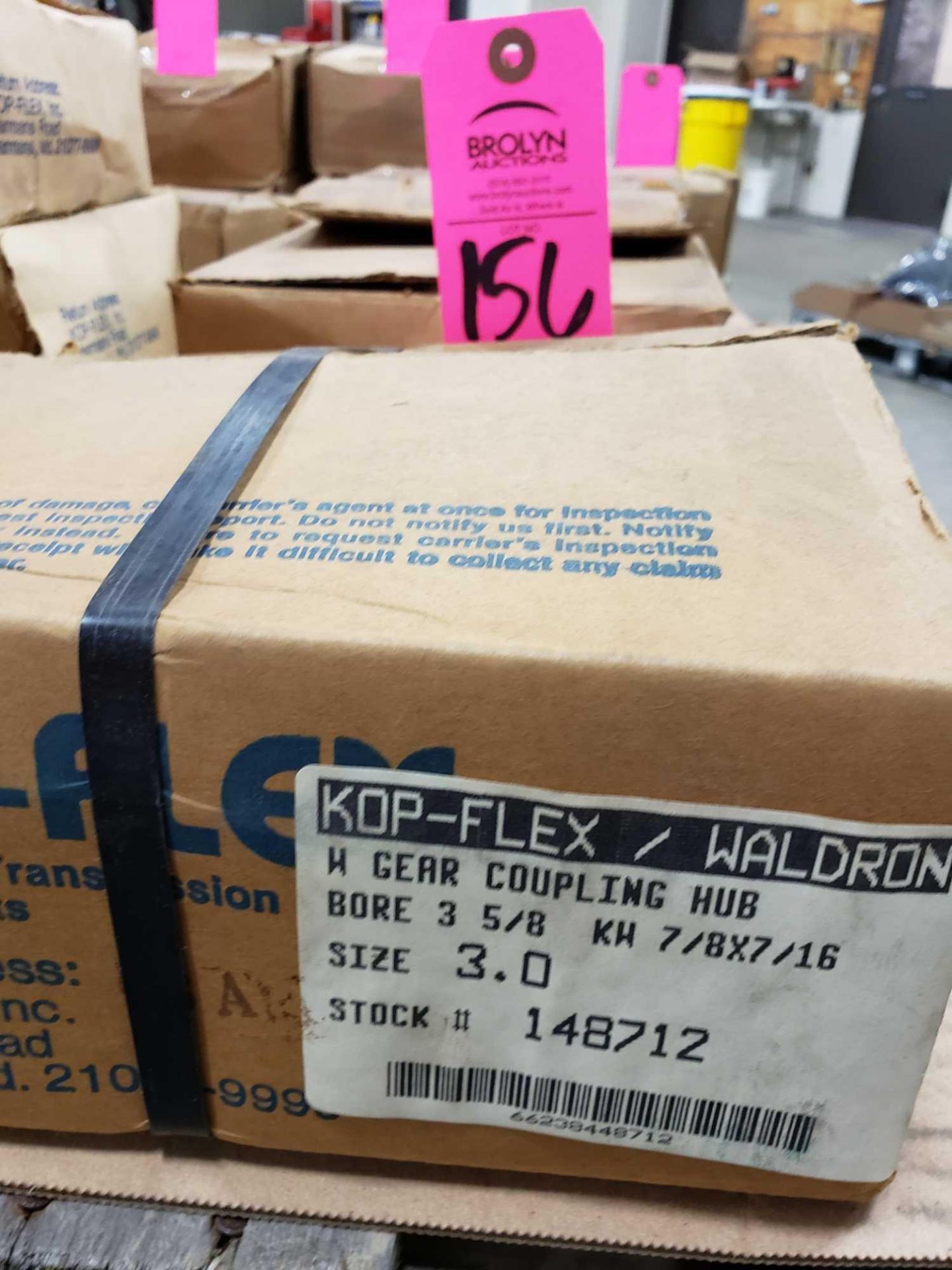 Kop-Flex W gear coupling hub, stock number 148714. New in box. - Image 2 of 2