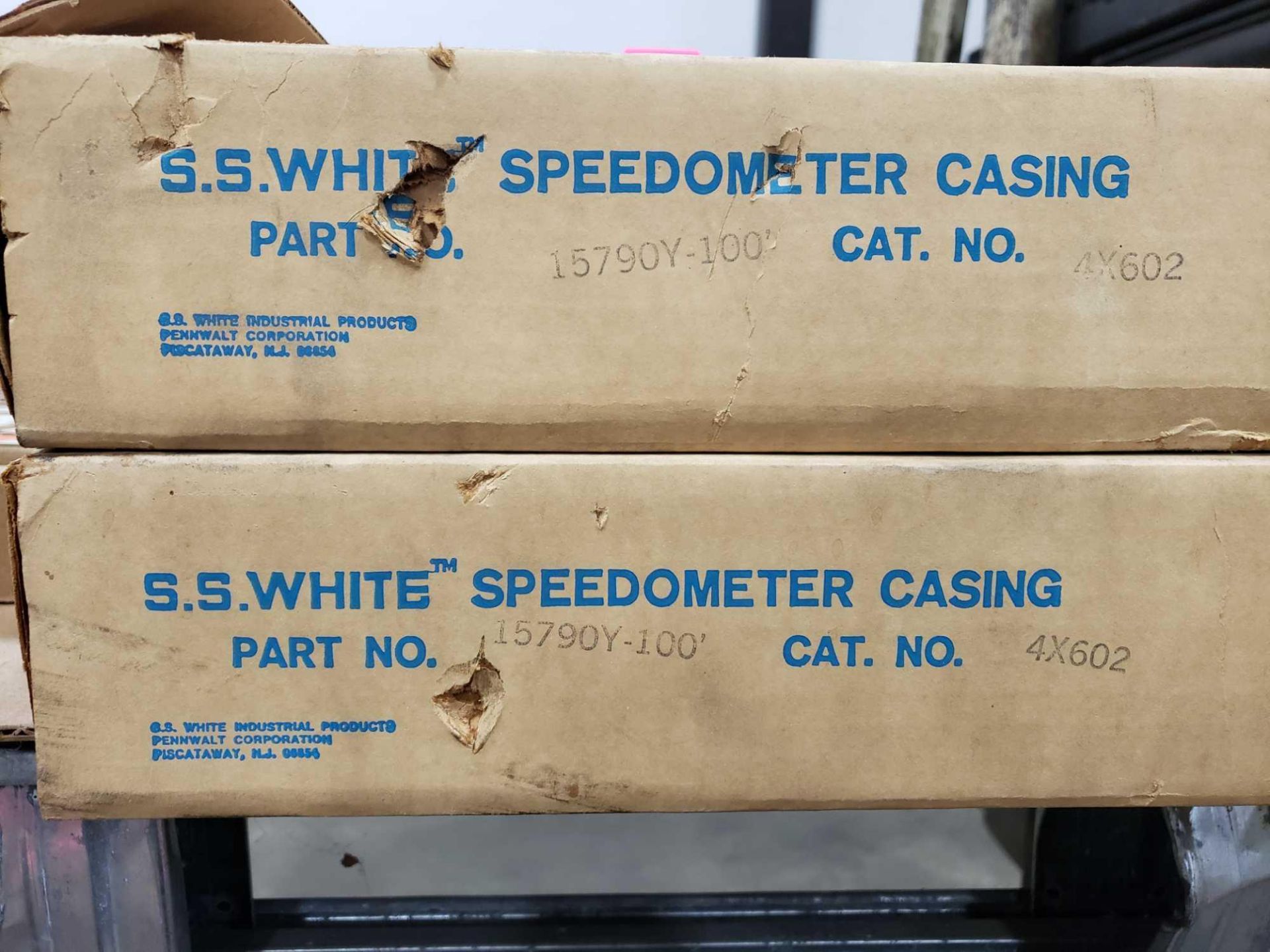 SS White speedometer casing catalog 4X602. New in box. - Image 2 of 2