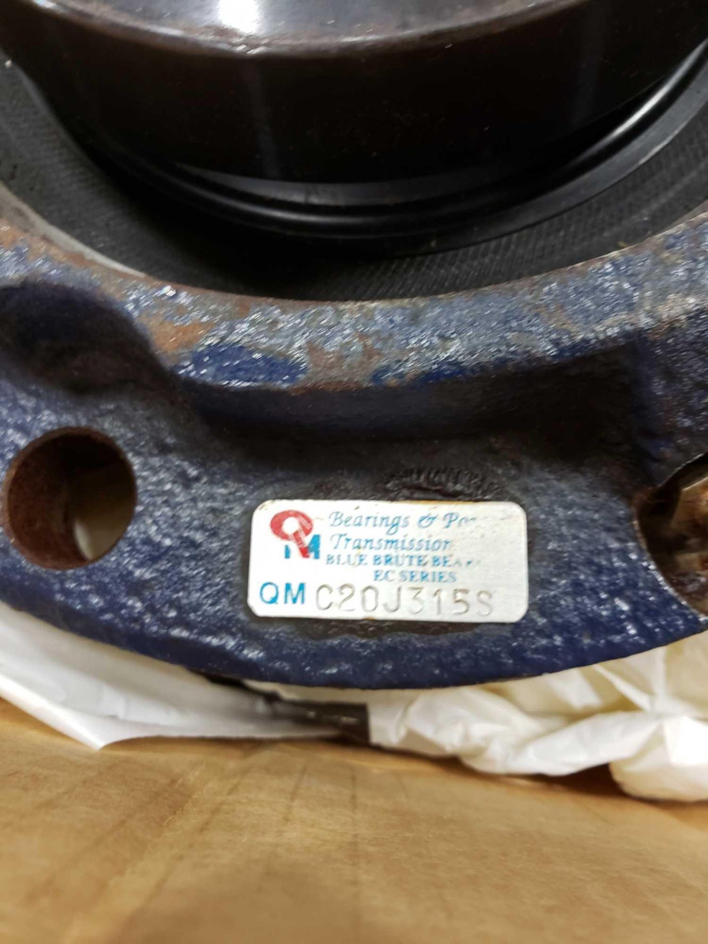 Blue Brute bearing model QMC20J315S. Shows shelf wear. - Image 3 of 4