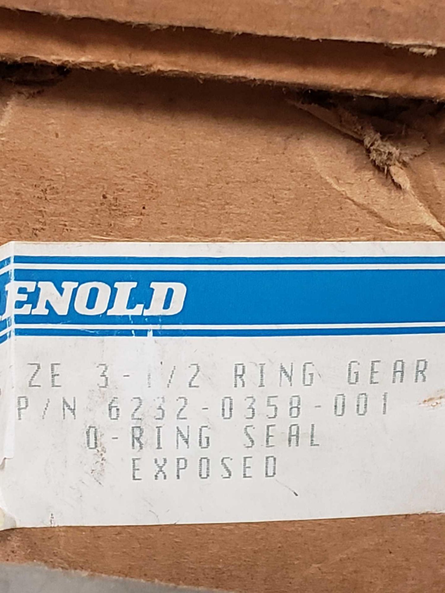 Qty 2 - Renold ring gear model ZE 3 1/2. Part number 6232-0358-001. New. - Image 2 of 2