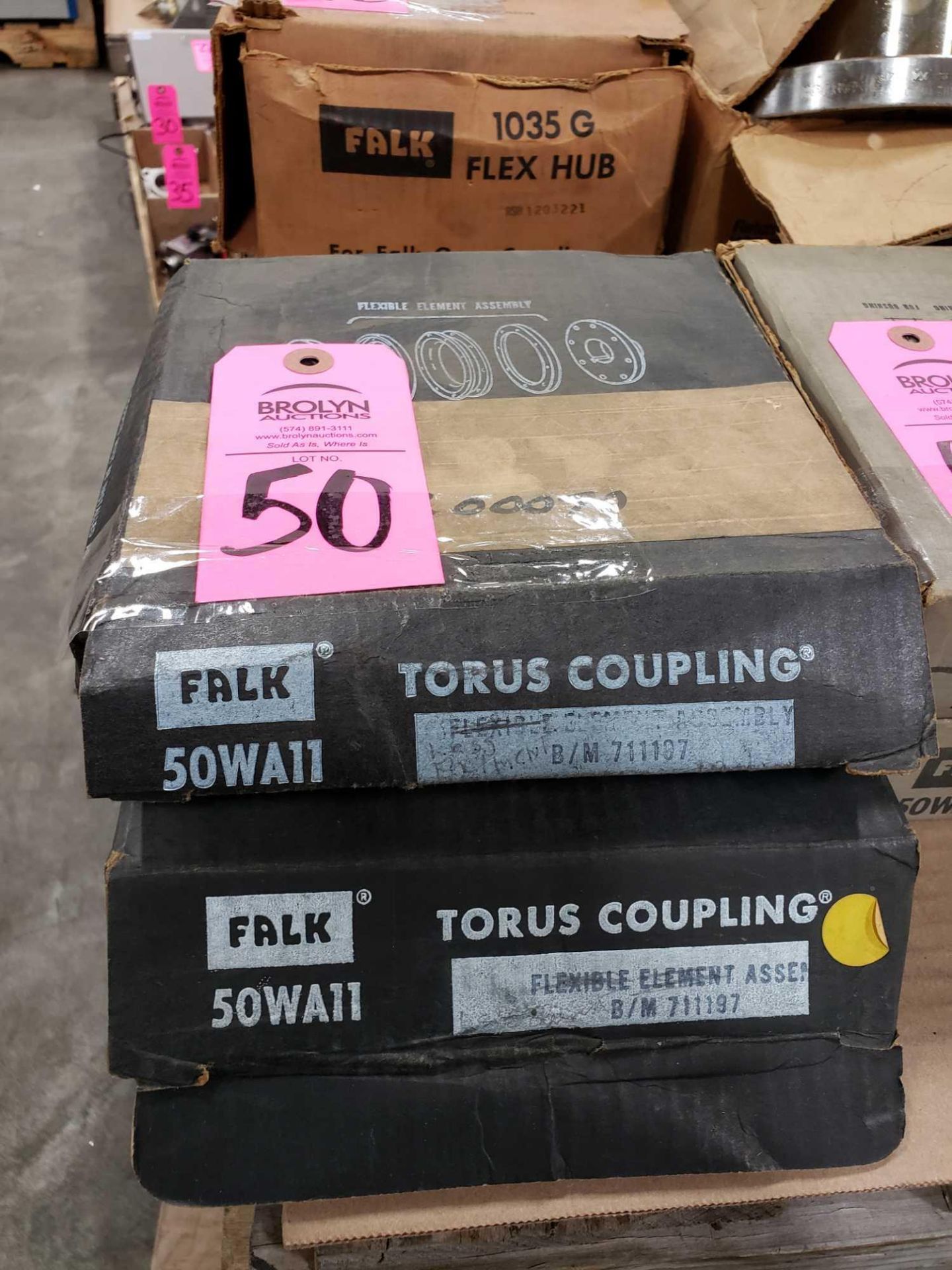 Qty 3 - Falk Torus Coupling model 50WA11. New in box.