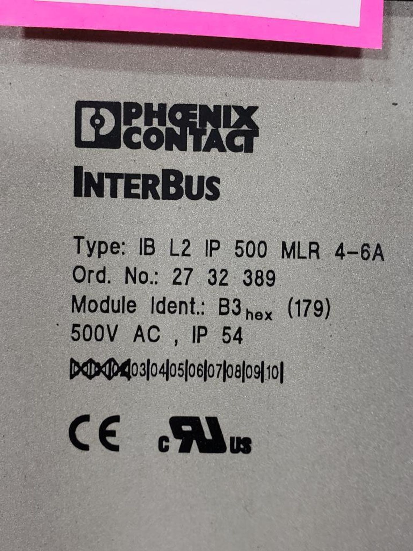 Qty 2 - Phoenix Contact Interbus Model IBS-IP-RFC/LK/ILB-T controller. - Image 2 of 2
