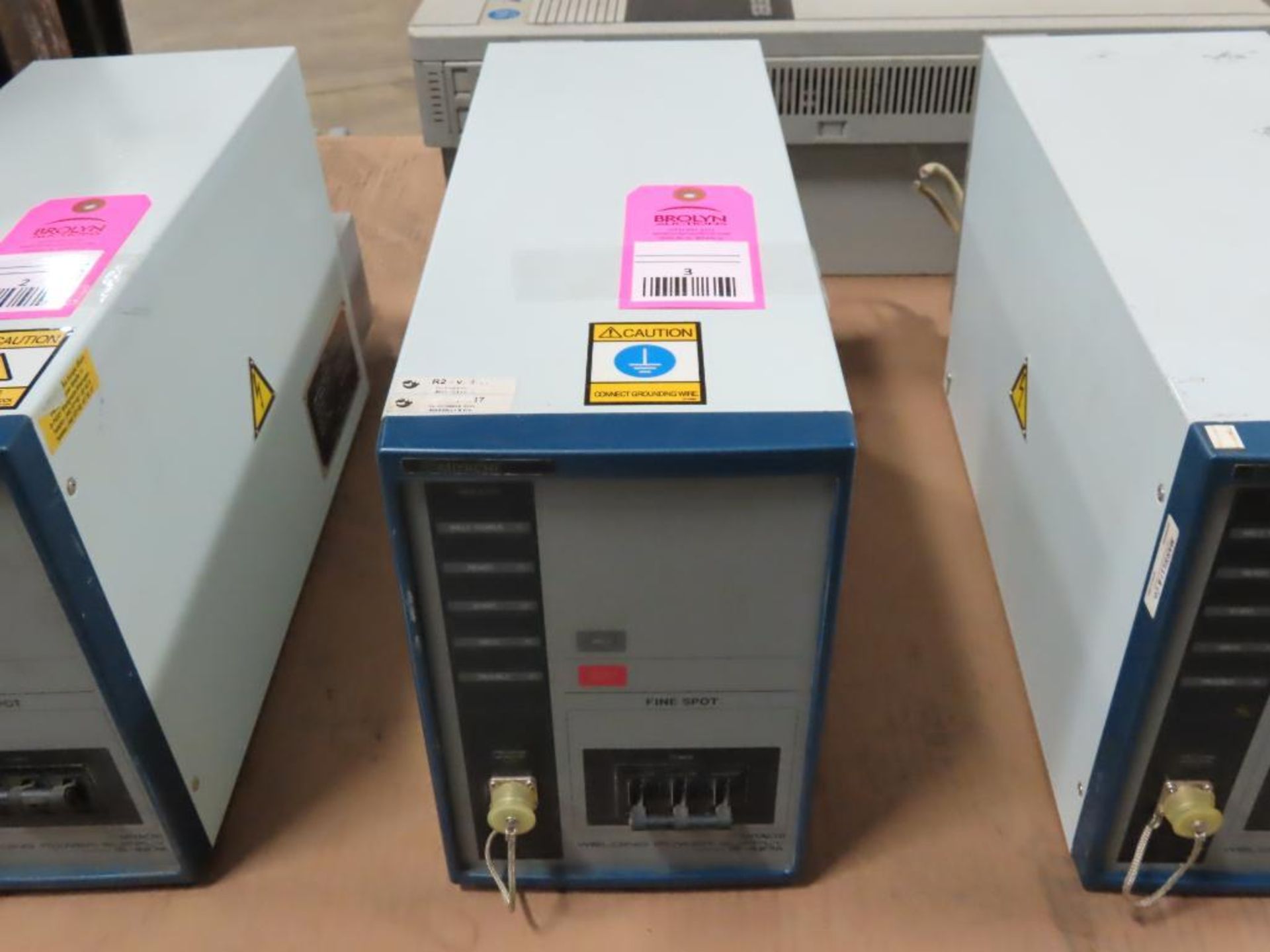 Miyachi Technos welding power supply type IS-427A-00-00, 27.1kVA max, 540v output.