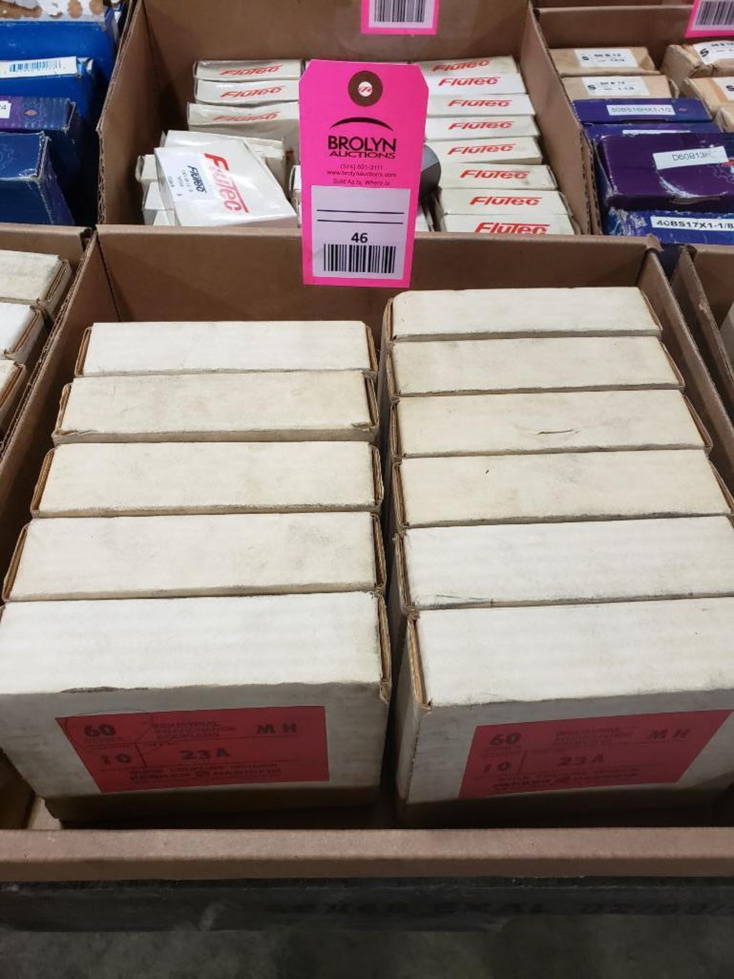 Qty 110 (11 boxes of 10) - Parker couplings model 23A. New in box.