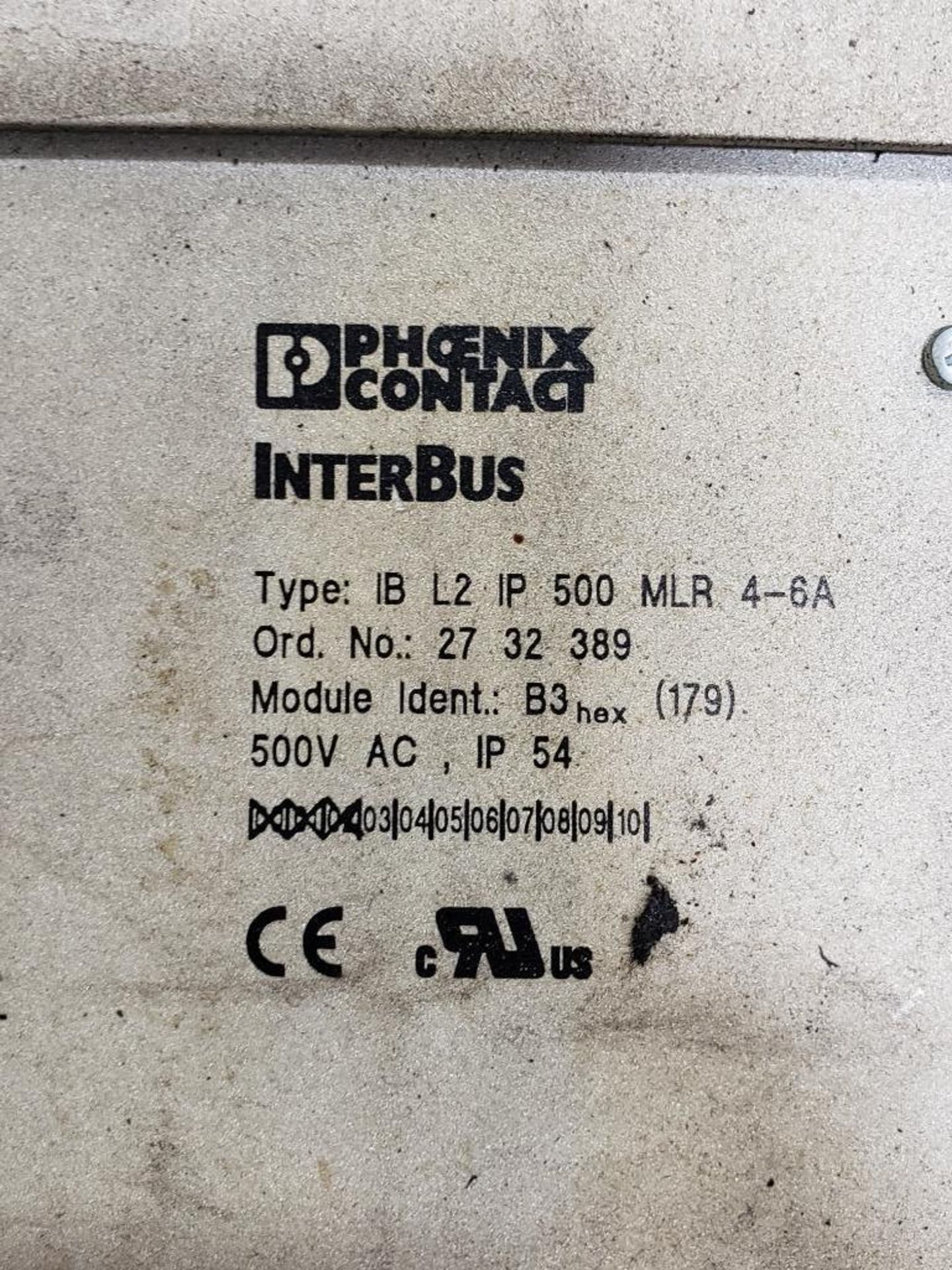 Qty 2 - Phoenix Contact Interbus Model IB-L2-IP-500-MLR-4-6A controller. - Image 2 of 2