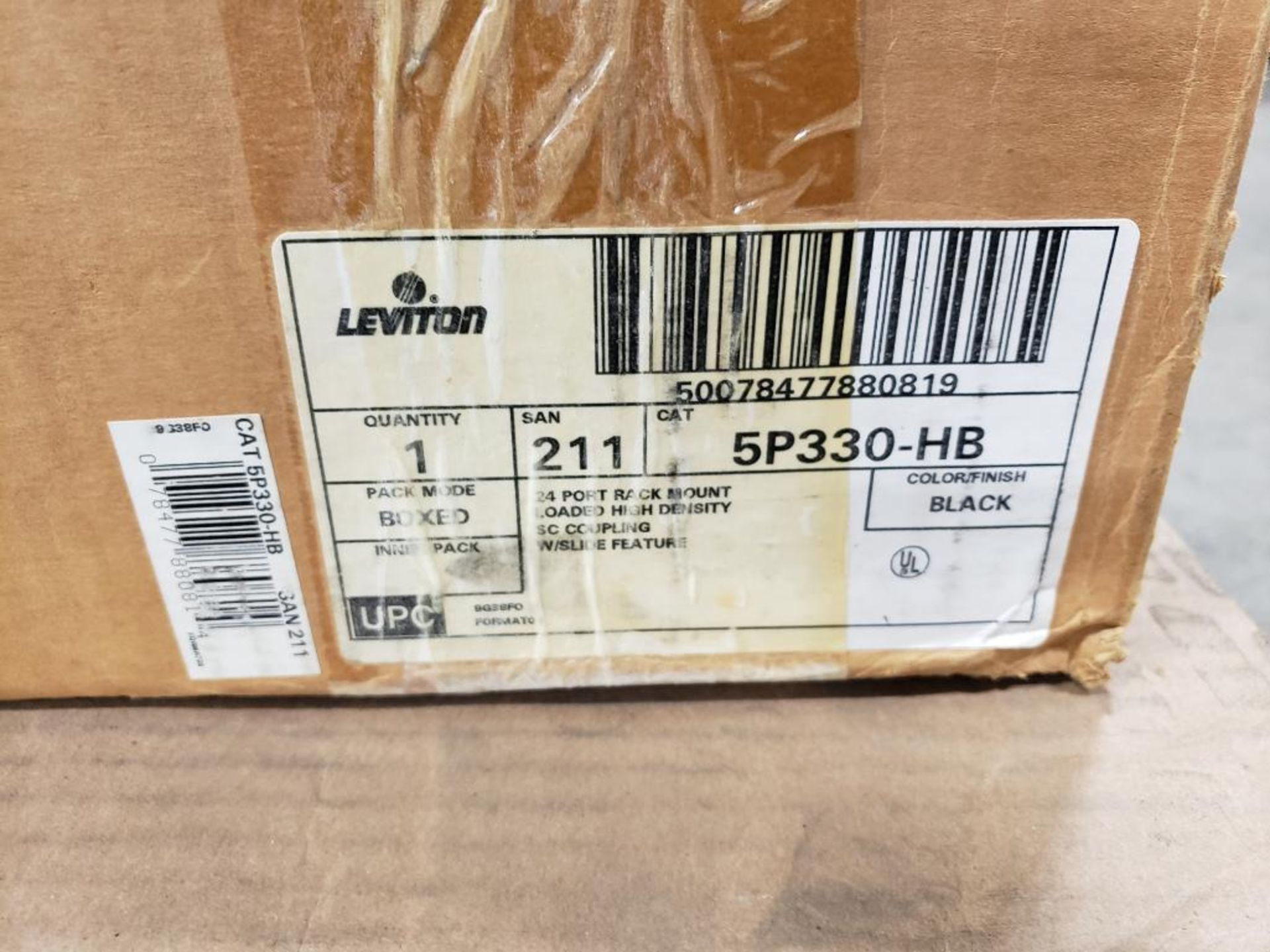 Leviton 24 port rack Catalog 5P330-HB. New in box. - Image 2 of 2