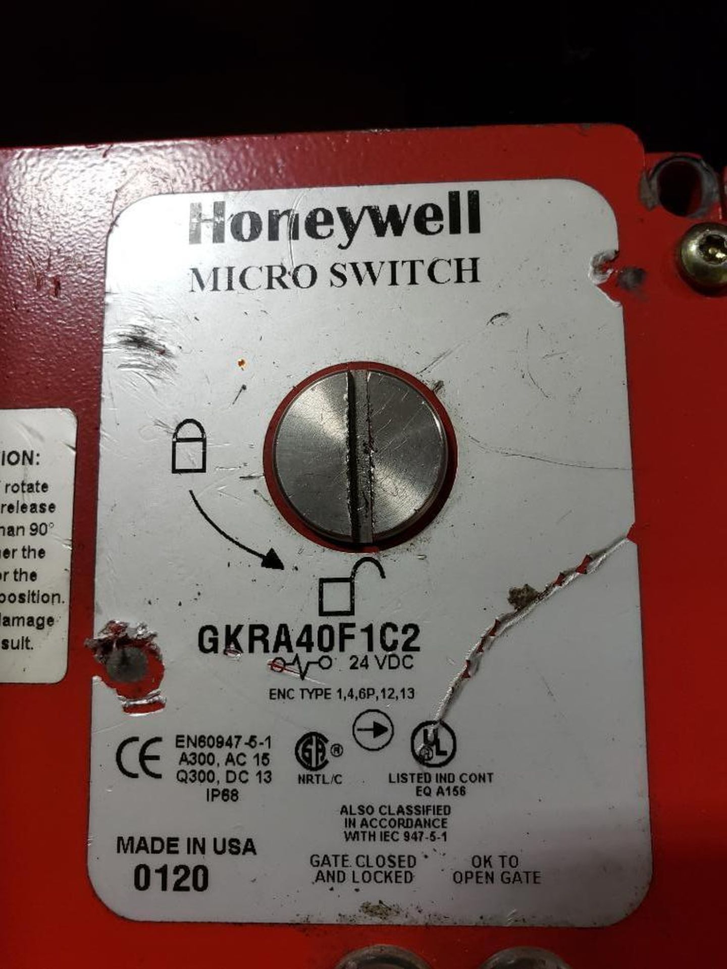 Qty 5 - Honeywell Microswitch. Part number GKLA40L6A2. - Image 3 of 3