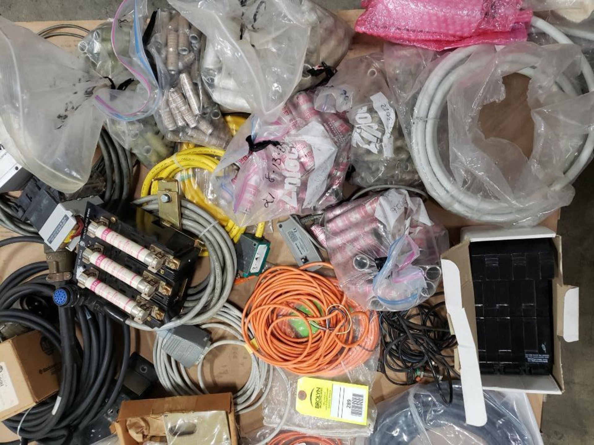 Pallet of assorted electrical and repair parts as pictured. - Image 4 of 4