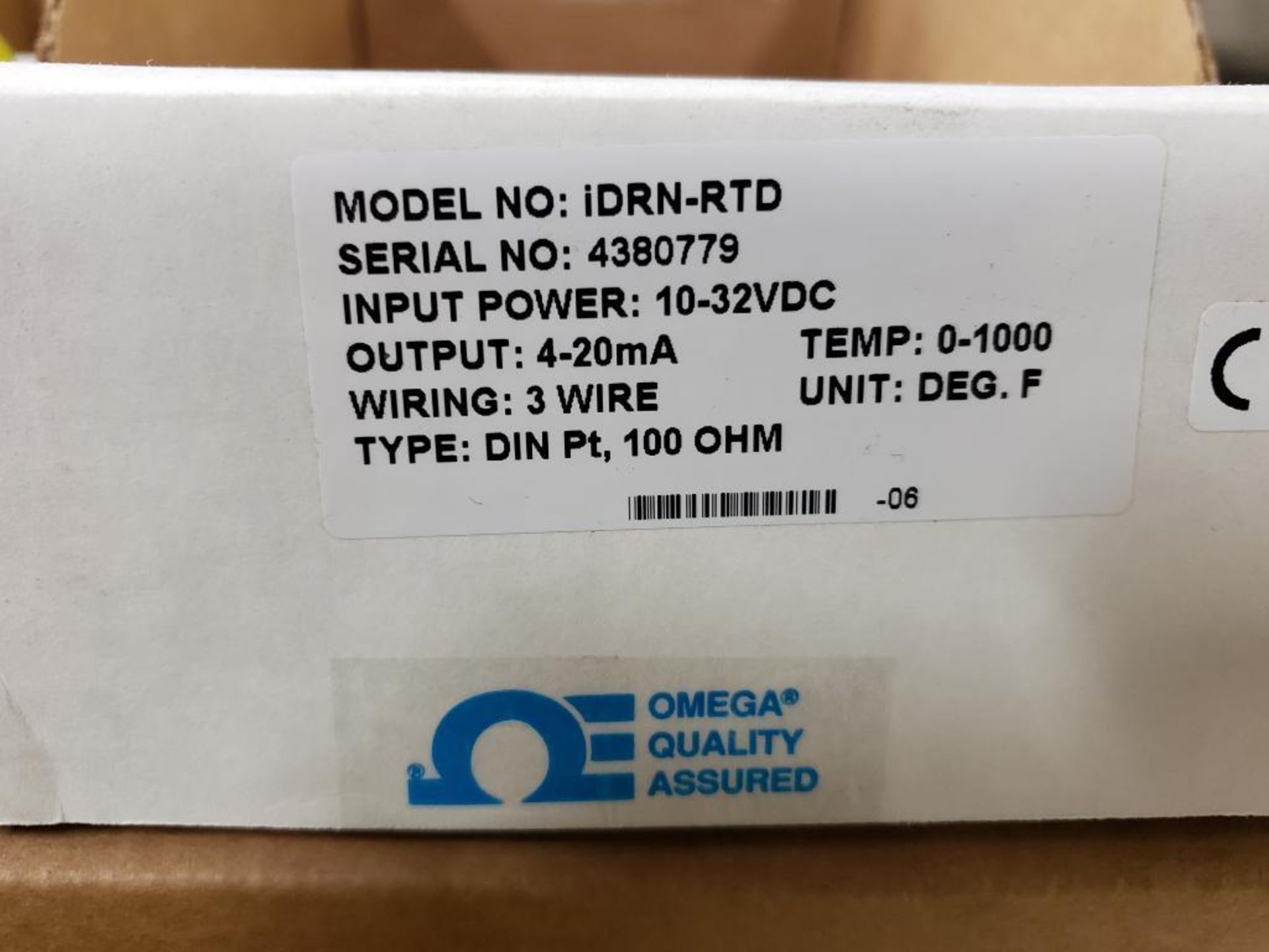 Omega Engineering model IDRN-RD controller. New in box.