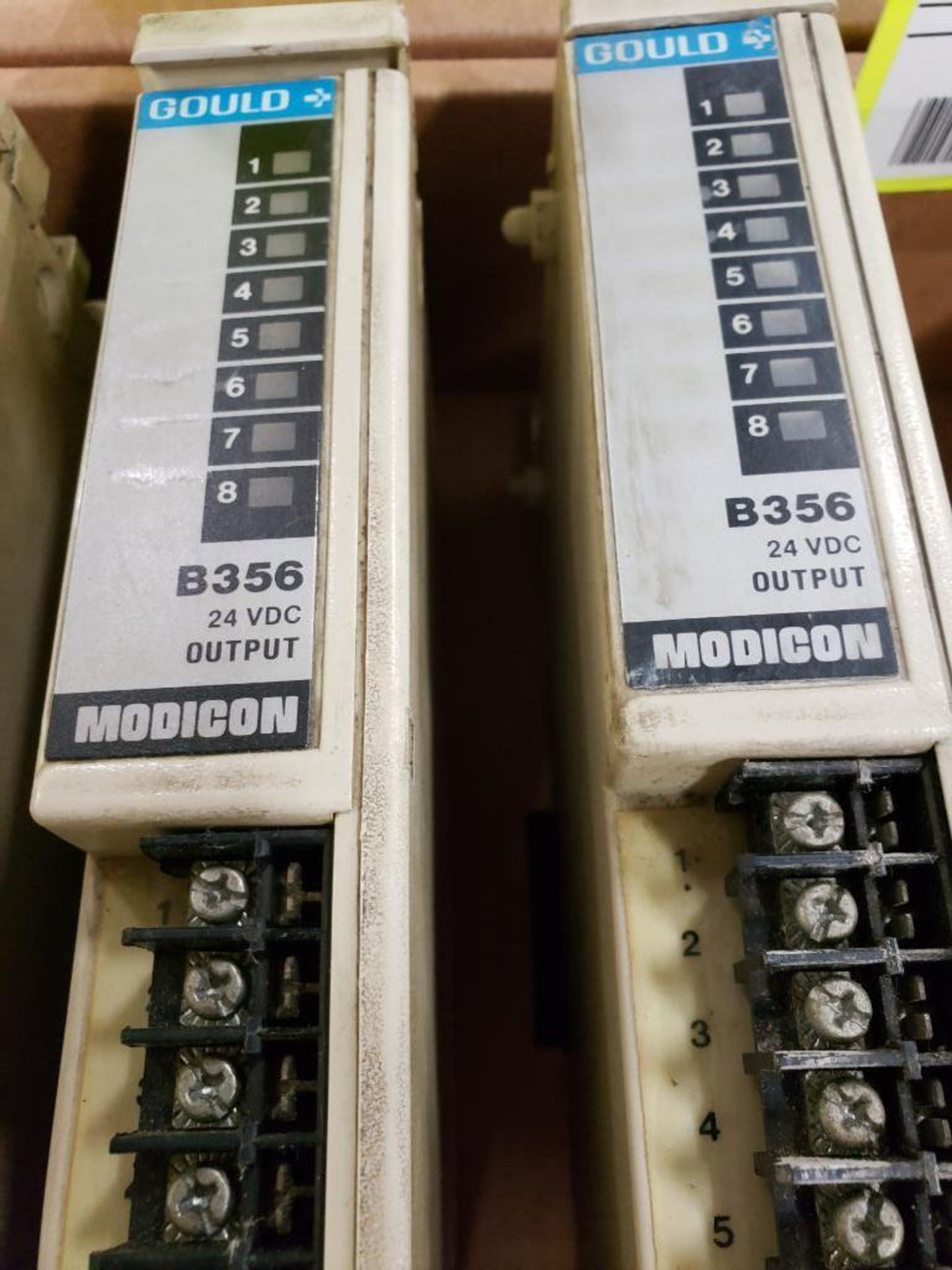 Qty 3 - Gould Modicon model B356 input. - Image 2 of 2
