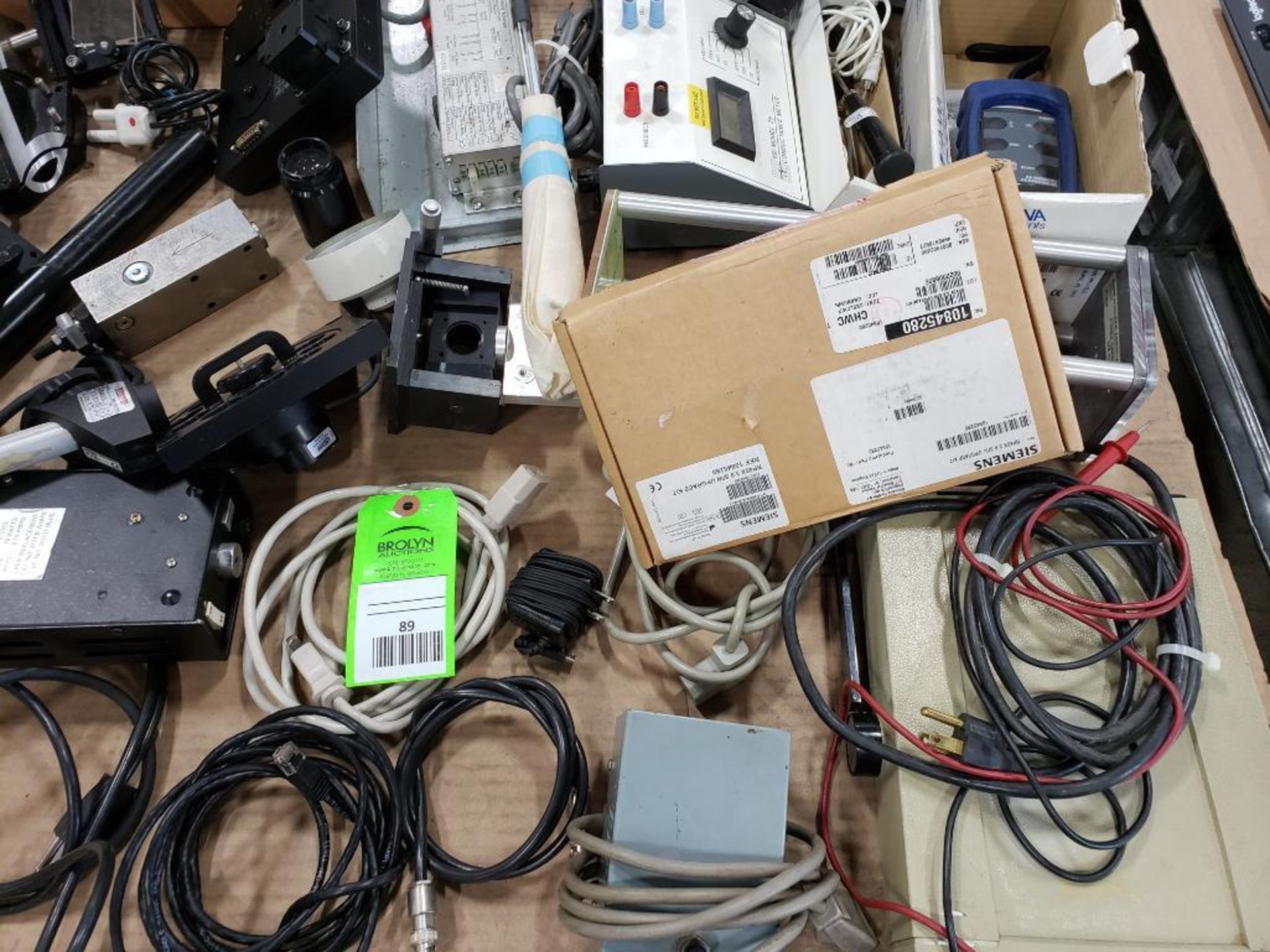 Pallet of assorted electrical and test equipment. - Image 3 of 7
