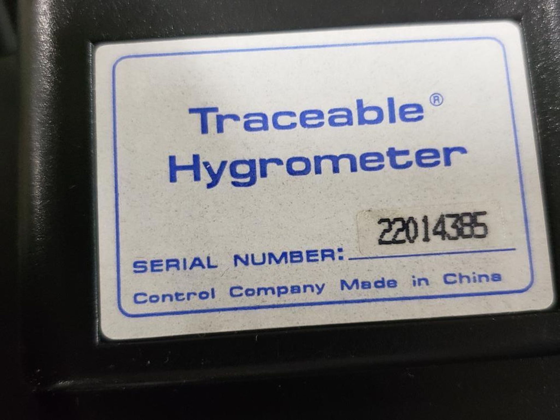 VWR traceable hygrometer. - Image 3 of 3