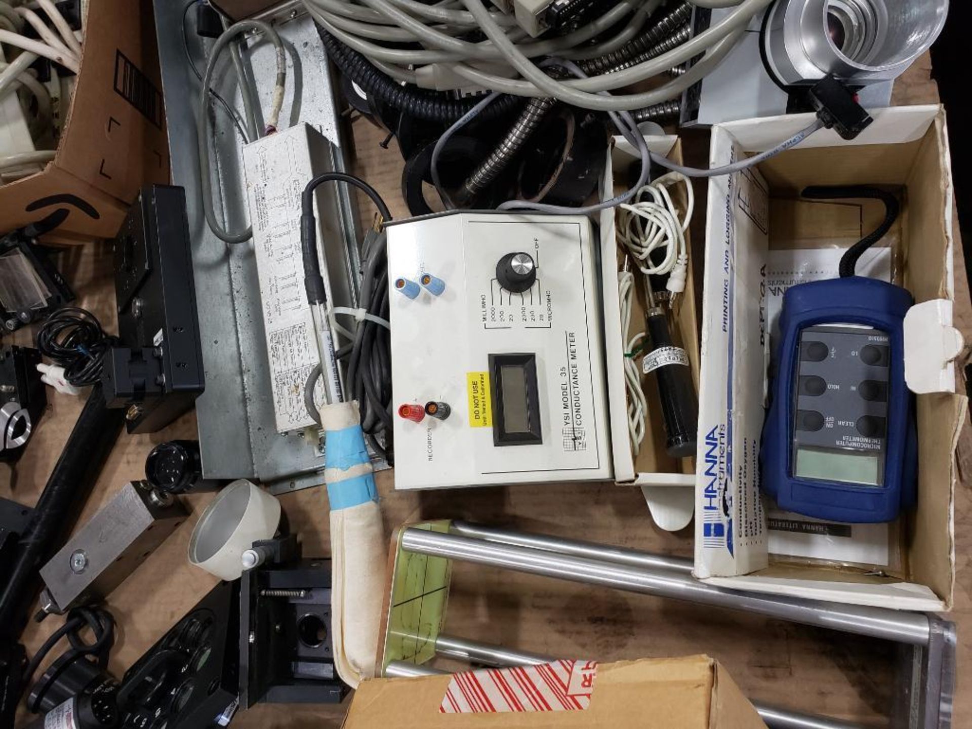 Pallet of assorted electrical and test equipment. - Image 4 of 7