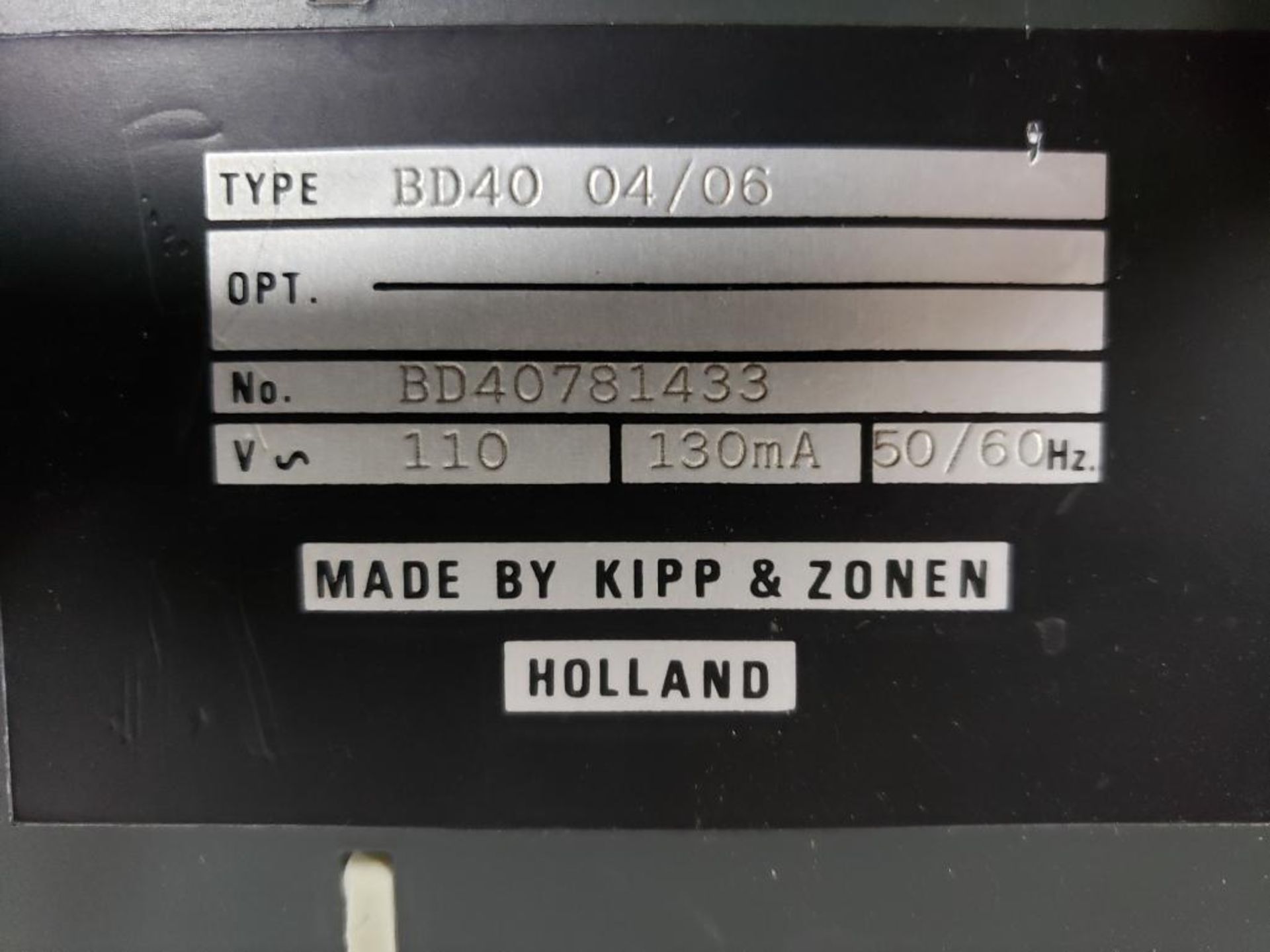 Kipp & Zonen BD40 recorder. - Image 4 of 5