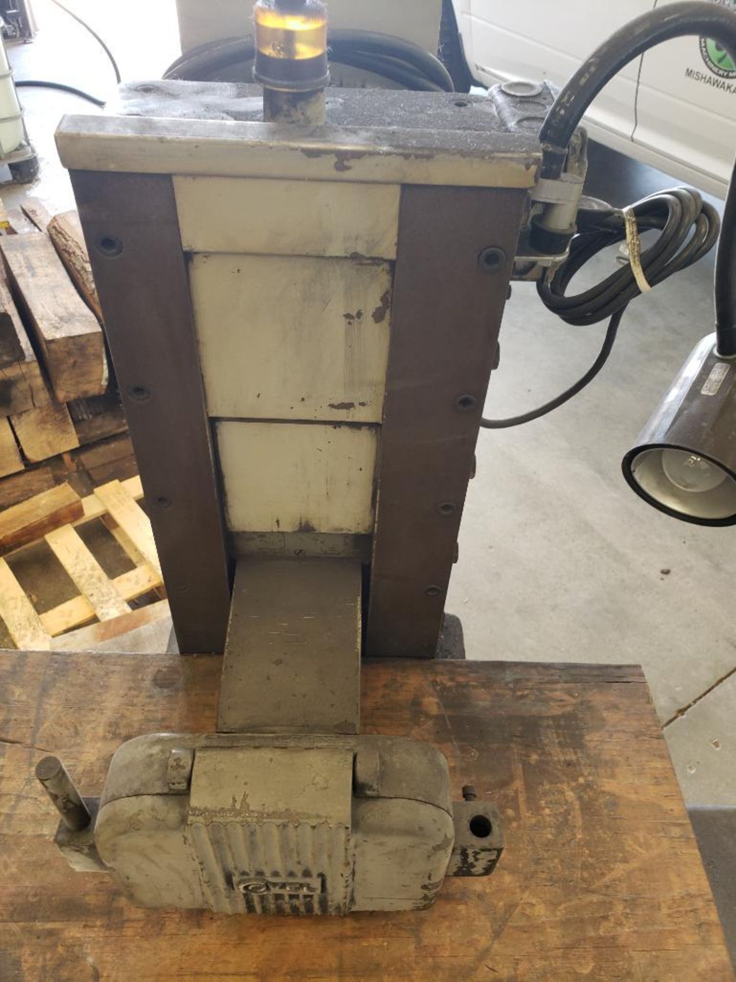 Covel model 7B surface grinder. Includes Walker Ceramax chuck. Approx 6x12". 3 phase power. - Image 9 of 13