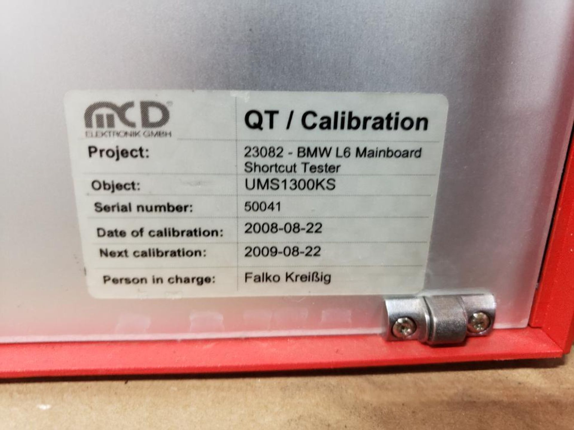 MCD electronik gmbh model UMS1300KS. - Image 6 of 6