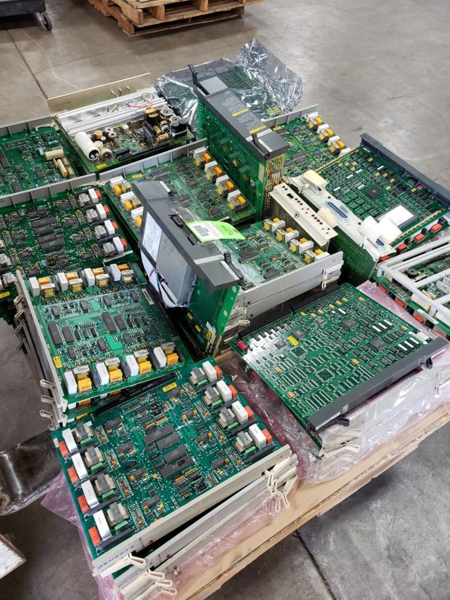 Pallet of assorted electrical and repair parts as pictured.