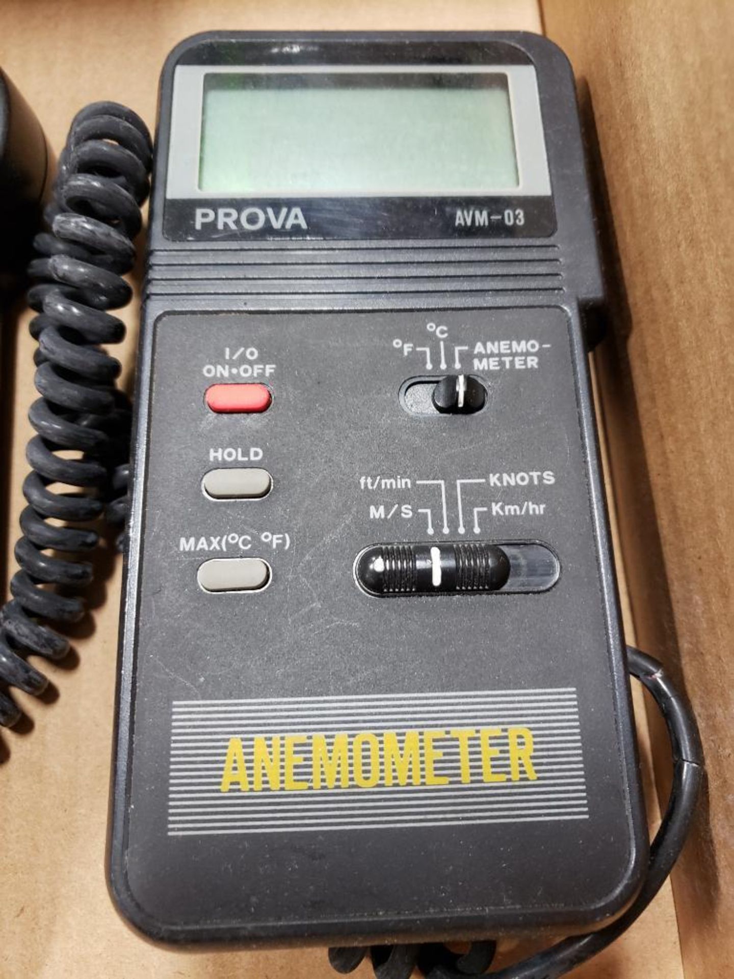 Prova anemometer. Model AVM-03. - Image 3 of 5