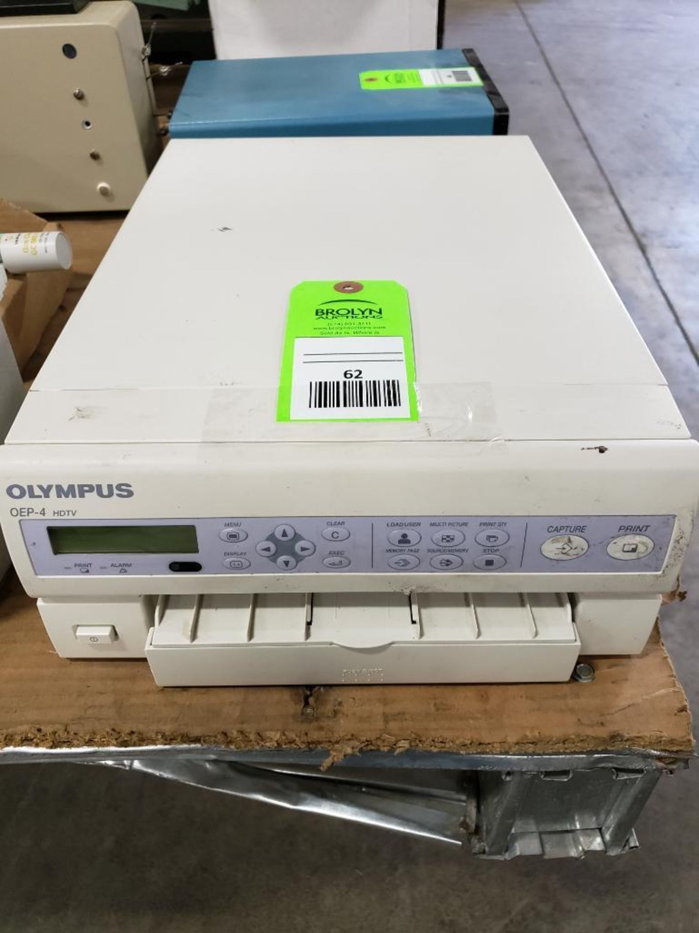 Olympus model OEP-4 HDTV color video printer.