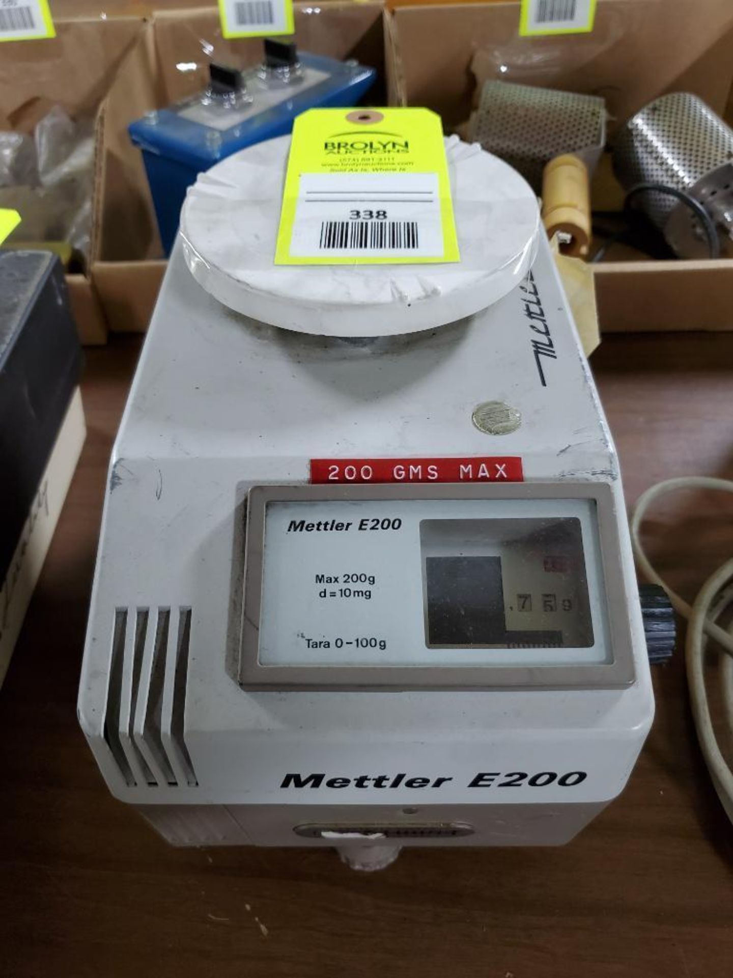 Mettler E200 precision scale. - Image 4 of 4