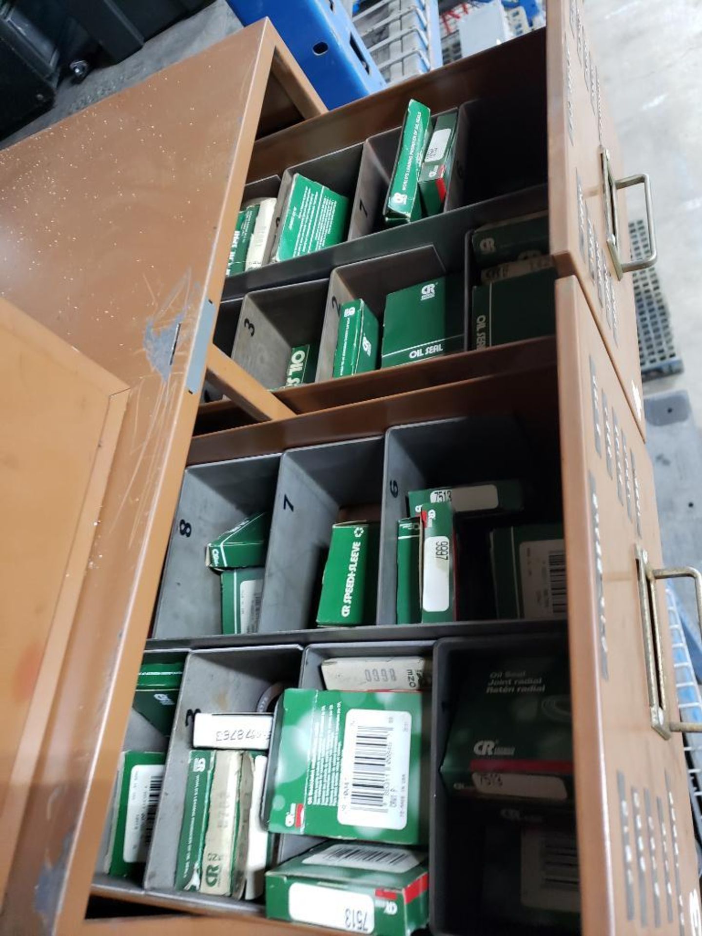 Assorted steal storage drawers. - Image 6 of 6