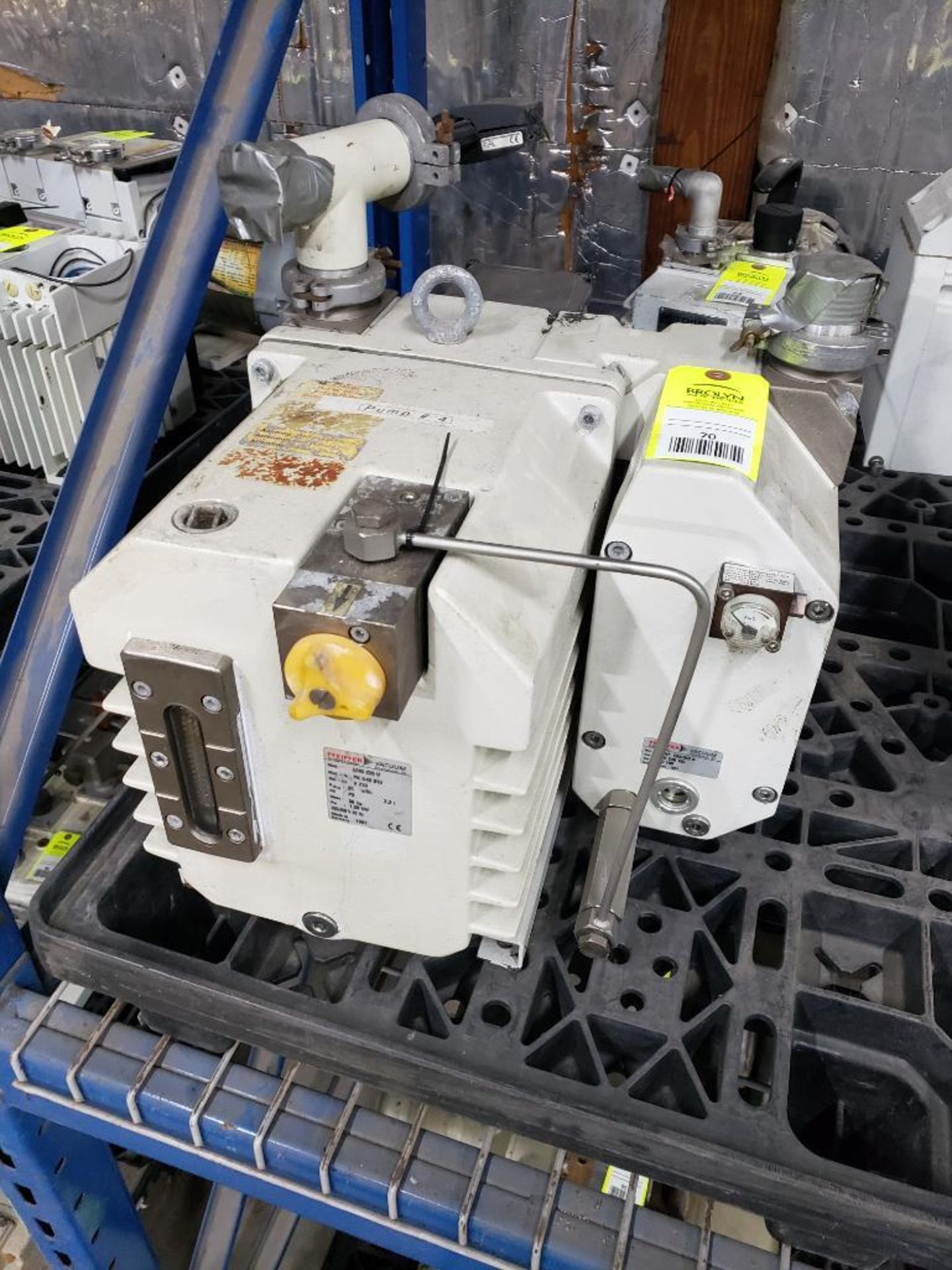 Pfeiffer Vacuum Pump model Duo-035-D and ONFR-035/065-D